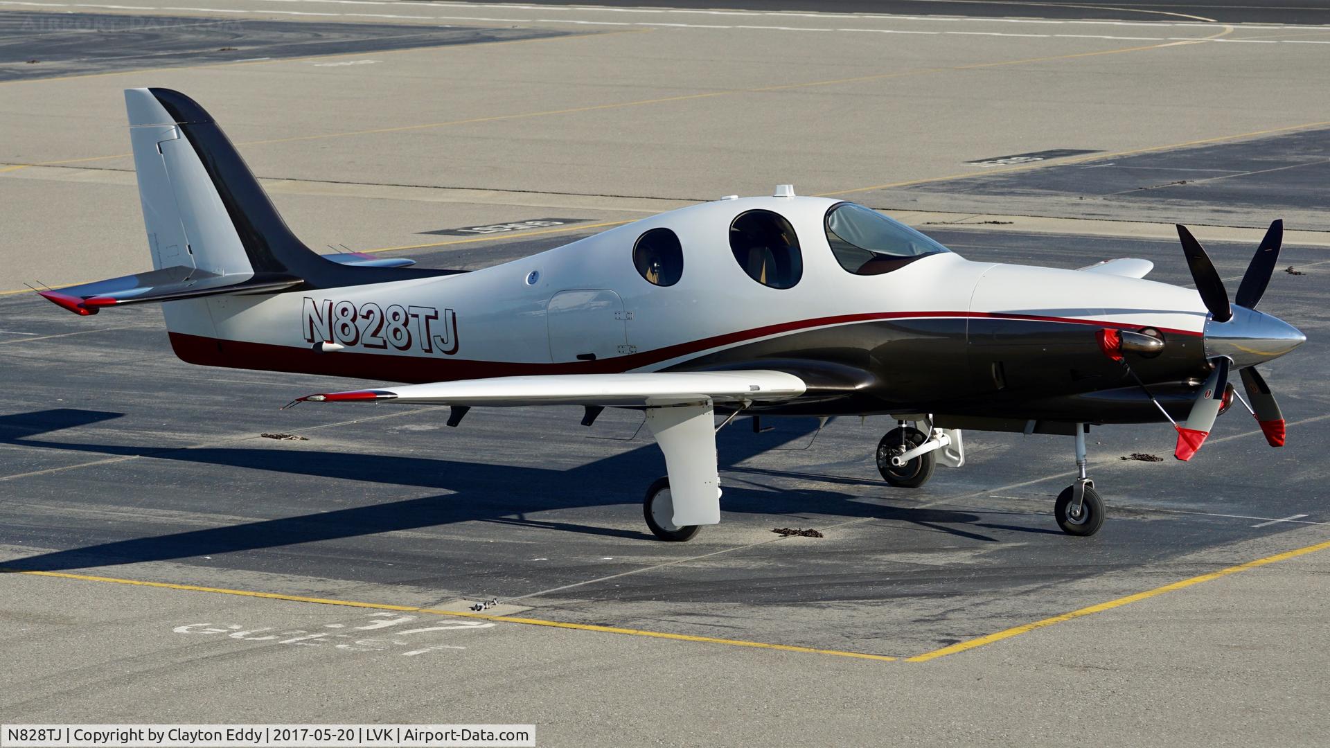 N828TJ, 2012 Lancar Evolution C/N EVO-0042, Livermore airport California 2017.