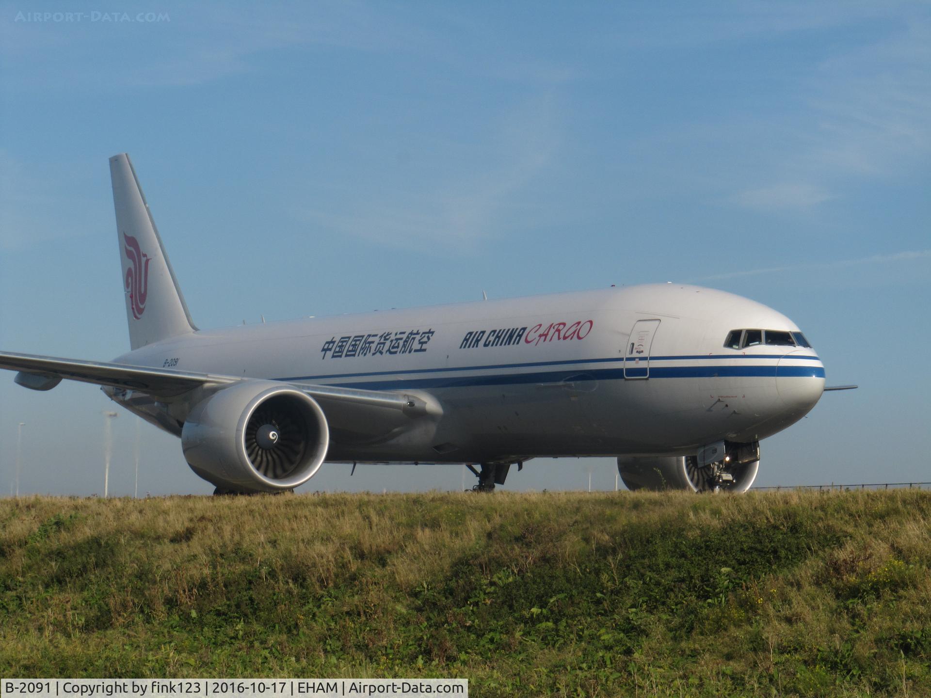 B-2091, 2014 Boeing 777-FFT C/N 44682, AIR CHINA OVER QUEBEC