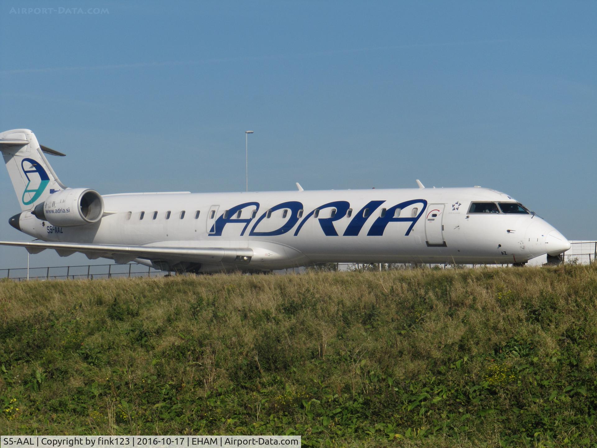 S5-AAL, 2007 Bombardier CRJ-900LR (CL-600-2D24) C/N 15129, ADRIA OVER QUEBEC