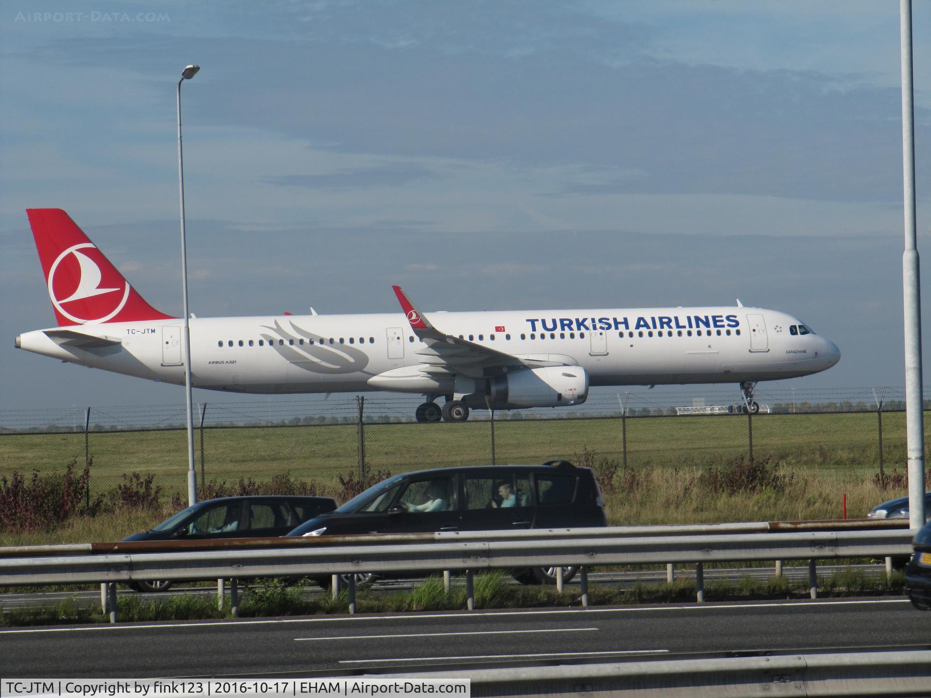 TC-JTM, 2016 Airbus A321-231 C/N 7242, TURKISH AIRLINES