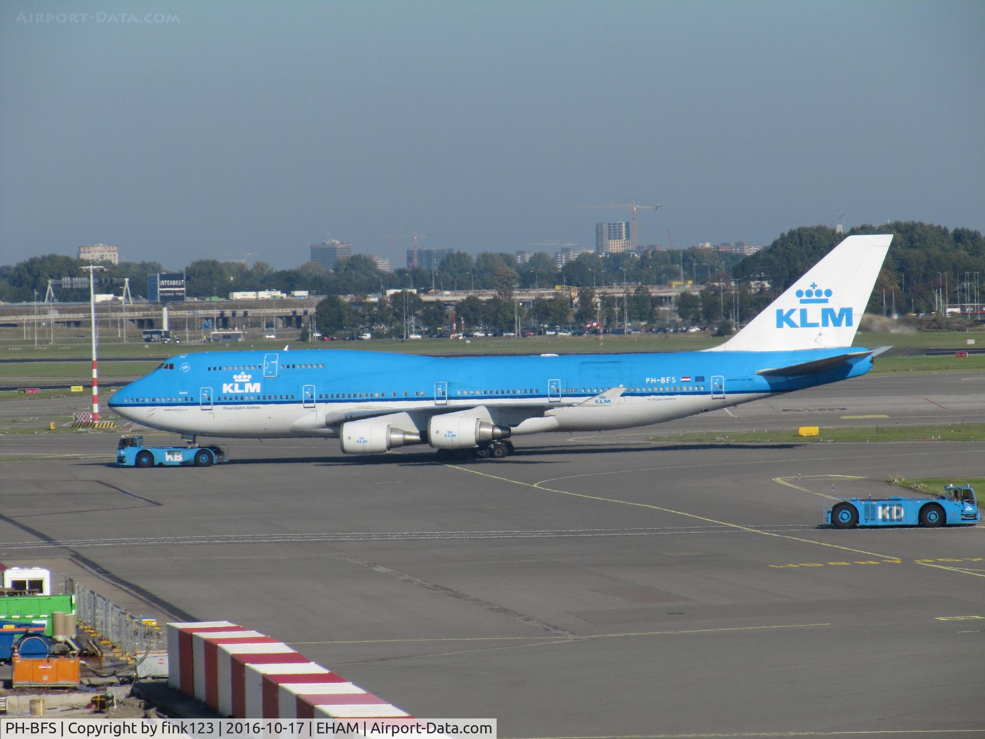 PH-BFS, 1996 Boeing 747-406BC C/N 28195, KLM 747