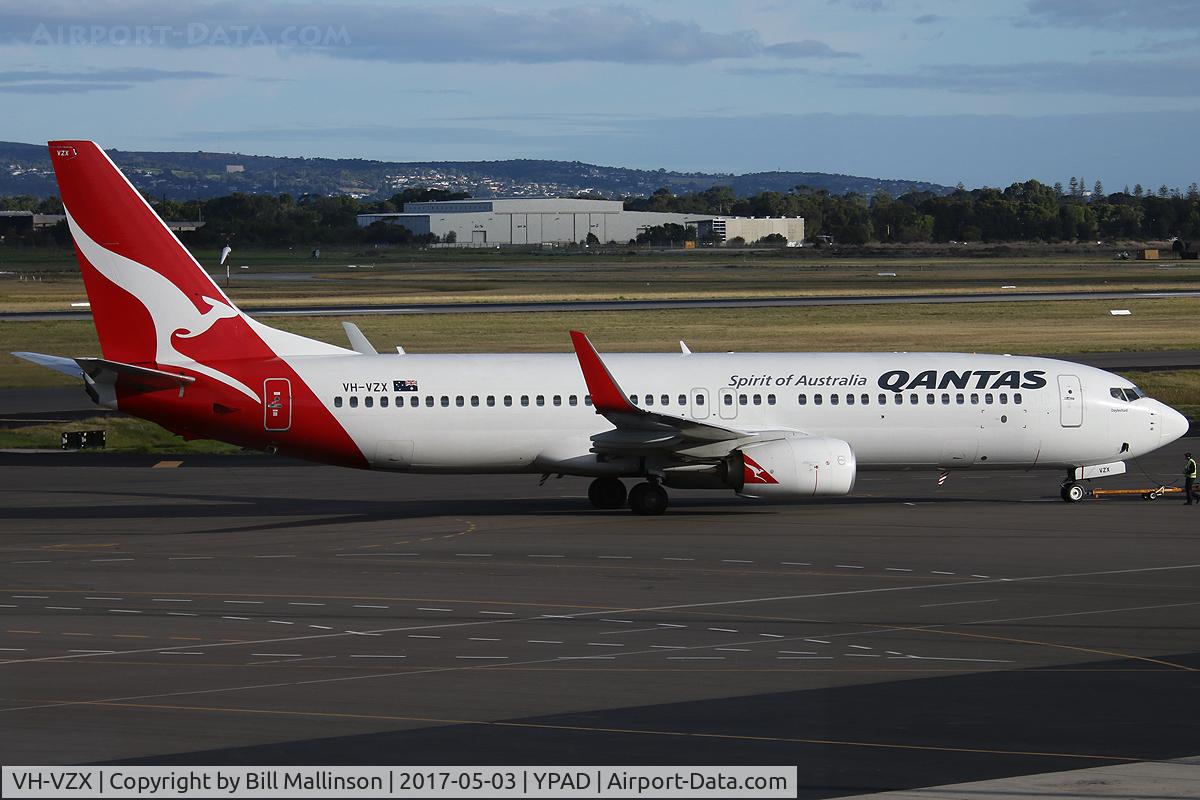 VH-VZX, 2012 Boeing 737-838 C/N 34188, ready for return to MEL