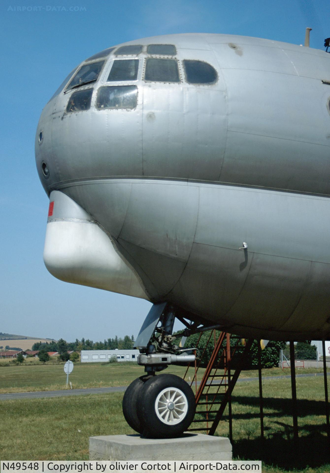 N49548, 1953 Boeing KC-97G Stratofreighter C/N 53-0280 (17062), used as a night club in Nancy, France, 1990's