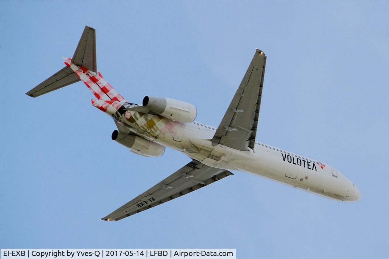 EI-EXB, 2003 Boeing 717-2BL C/N 55173, Boeing 717-2BL, Take off rwy 05, Bordeaux-Mérignac airport (LFBD-BOD)