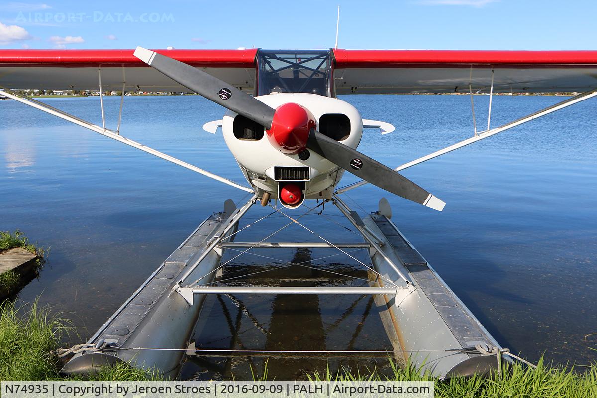 N74935, 1975 Piper PA-18-150 Super Cub C/N 18-7509100, palh