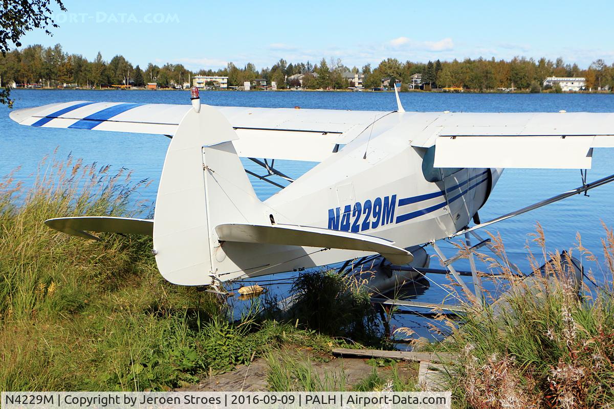 N4229M, 1947 Piper PA-12 Super Cruiser C/N 12-3126, lake hood