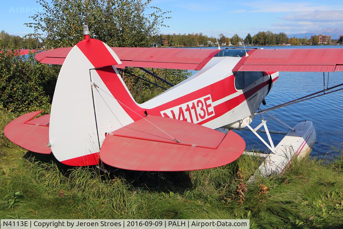 N4113E, 1978 Piper PA-18-150 Super Cub C/N 18-7809071, lake hood