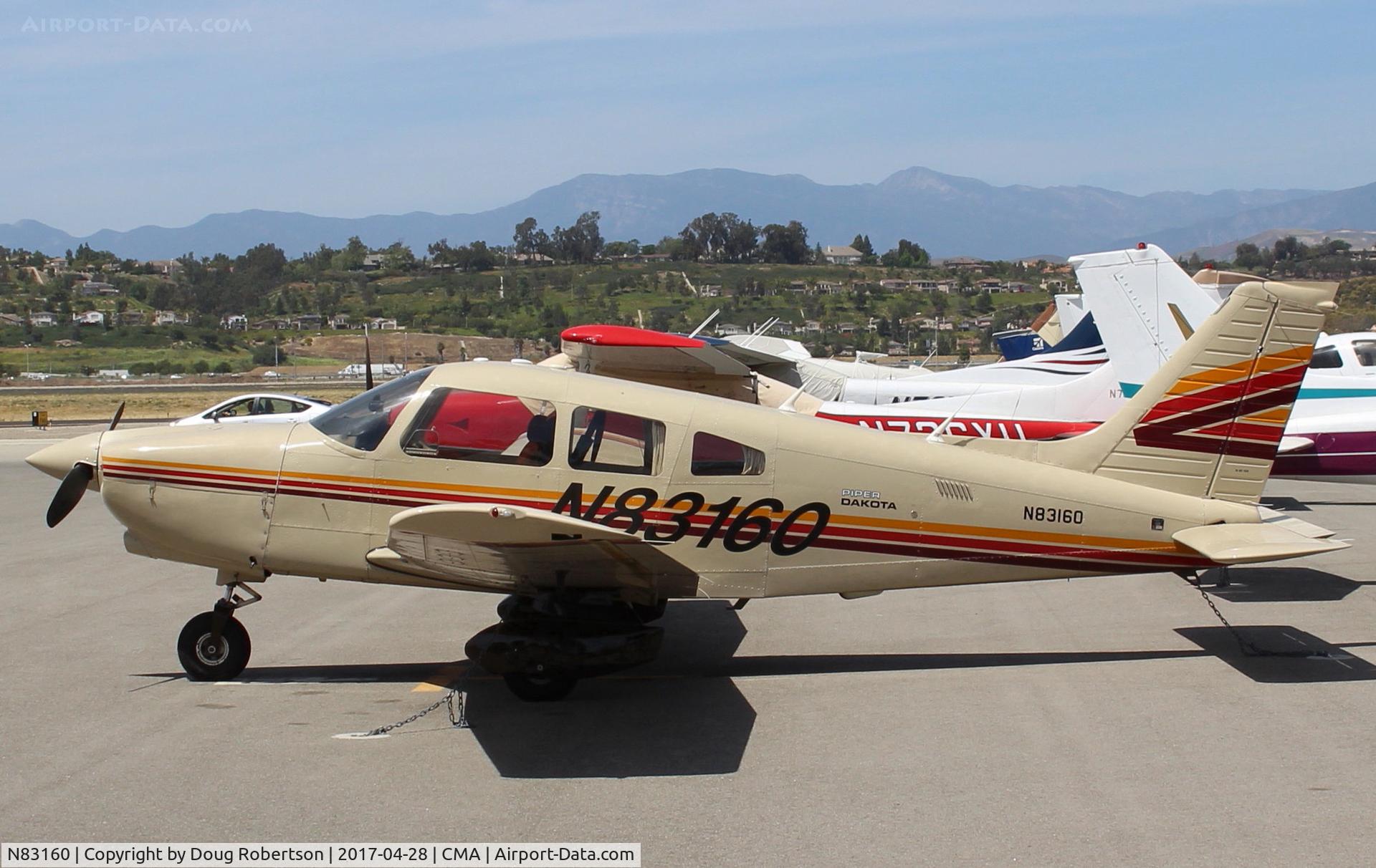 N83160, 1980 Piper PA-28-236 Dakota C/N 28-8111042, 1980 Piper PA-28-236 DAKOTA, Lycoming O-540-J3A5D 235 Hp