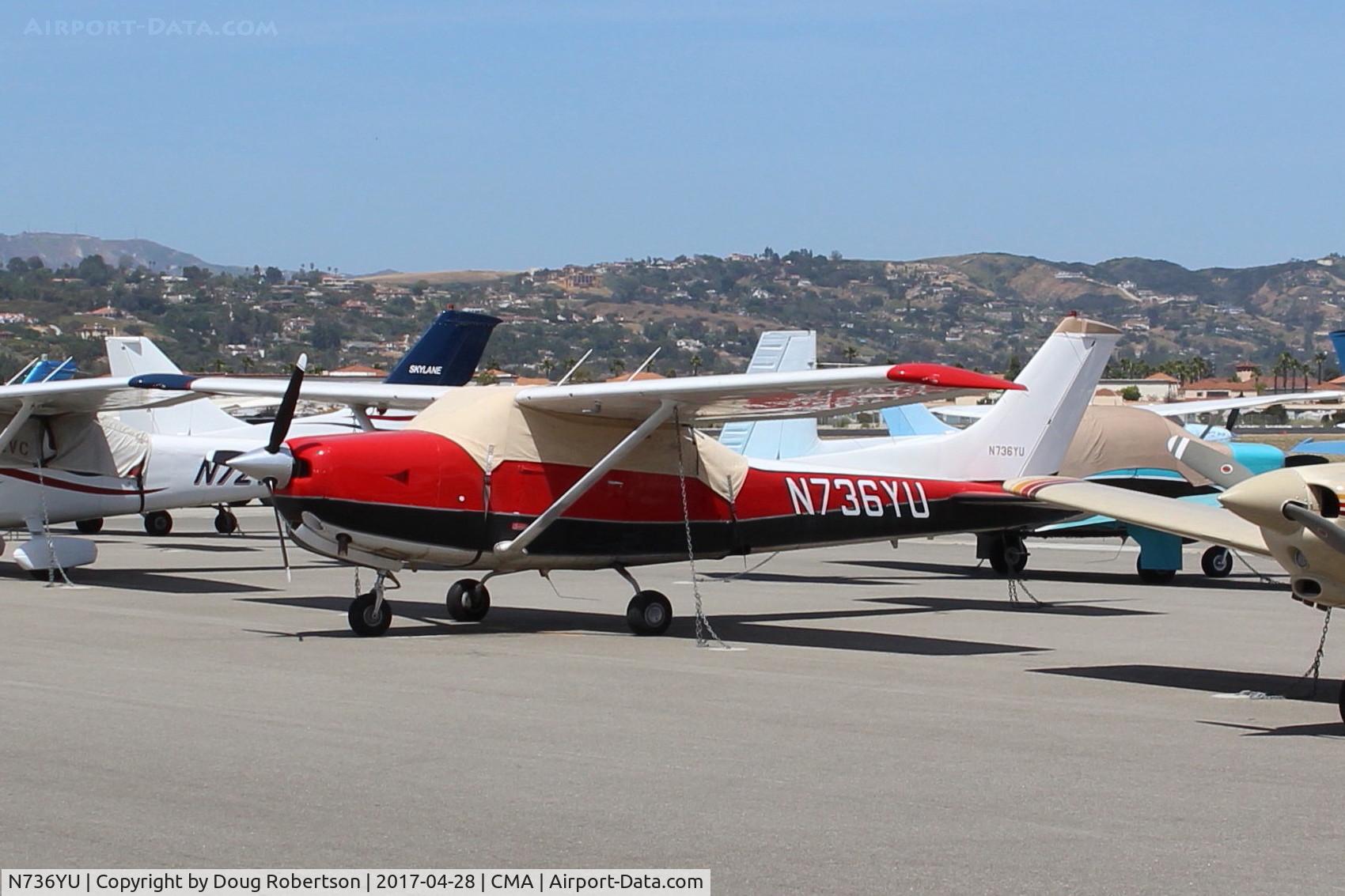 N736YU, 1978 Cessna TR182 Turbo Skylane RG C/N R18200792, 1978 Cessna TR182 TURBO SKYLANE RG, Turbocharged Lycoming O-540-L3C5D 235 Hp, retractable gear
