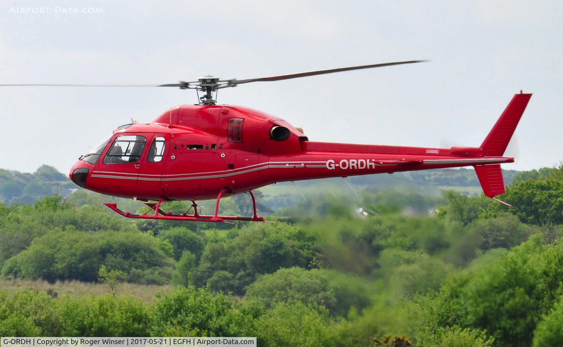 G-ORDH, 2006 Eurocopter AS-355N Ecureuil 2 C/N 5744, Visiting Twin Squirrel operated by Atlas Helicopters.