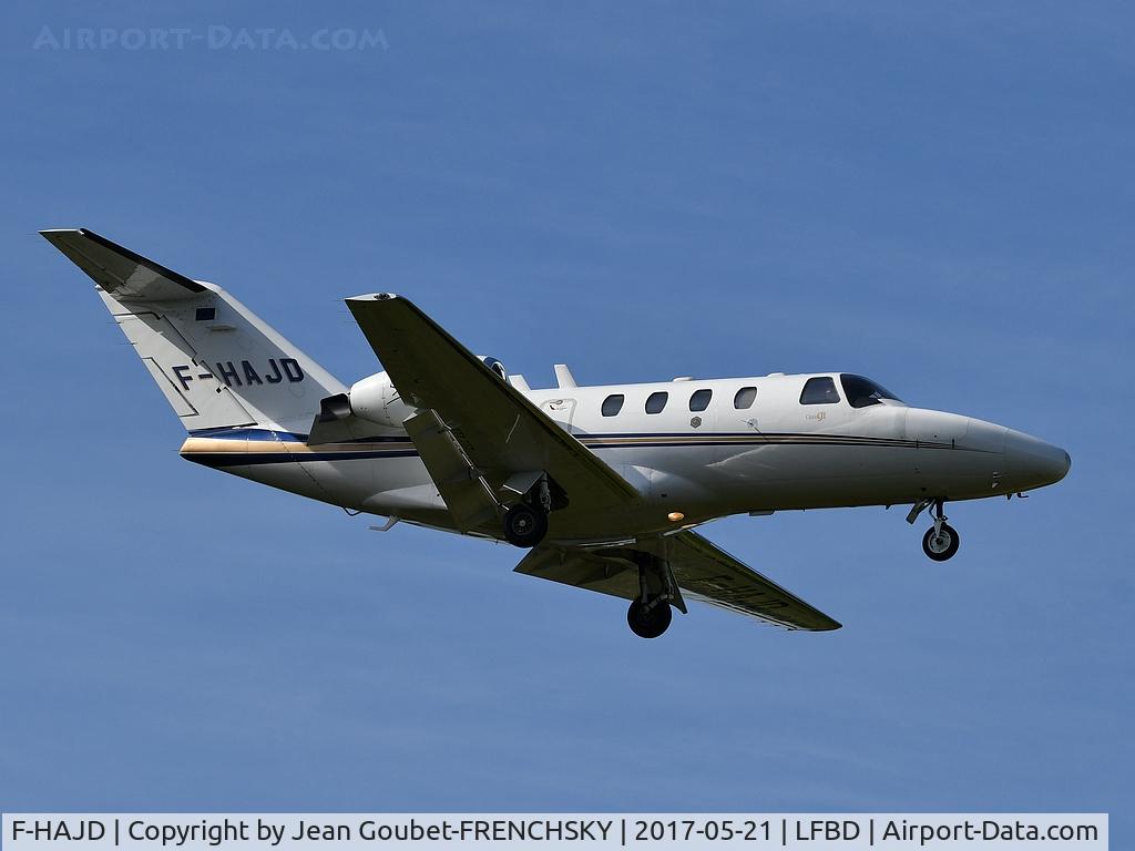 F-HAJD, 2003 Cessna 525 CitationJet CJ1 C/N 525-0523, Luxmarine S.A. Luxembourg landing runway 11
