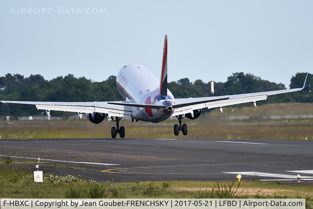 F-HBXC, 2008 Embraer 170ST (ERJ-170-100ST) C/N 17000263, HOP A53255 from Lille landing runway 11