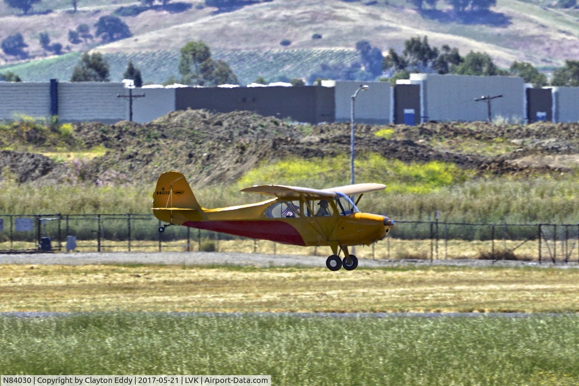 N84030, 1946 Aeronca 7AC Champion C/N 7AC-2717, Livermore Airport California 2017.