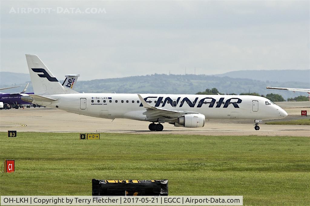 OH-LKH, 2007 Embraer 190LR (ERJ-190-100LR) C/N 19000086, At Manchester Airport