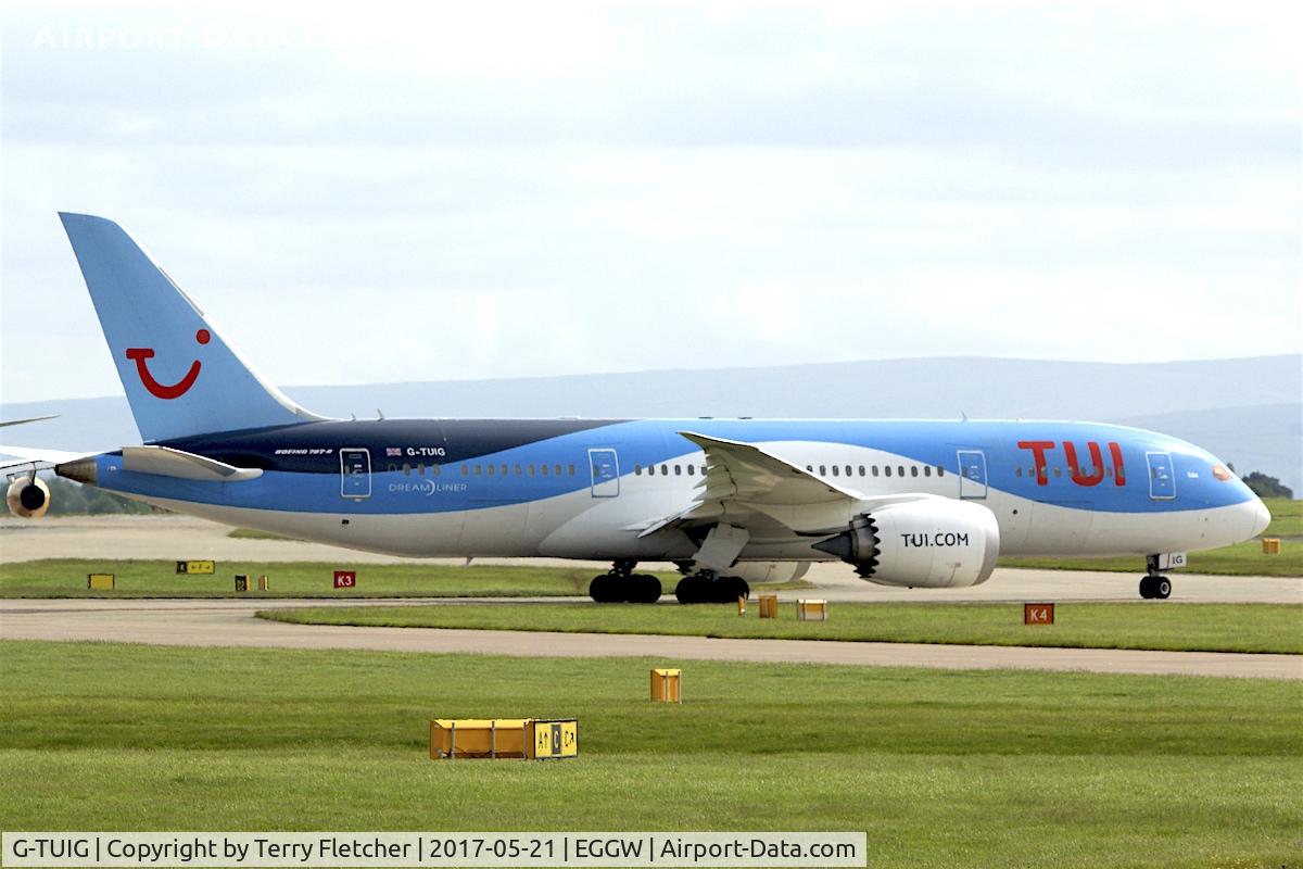 G-TUIG, 2015 Boeing 787-8 Dreamliner C/N 36426, At Manchester Airport