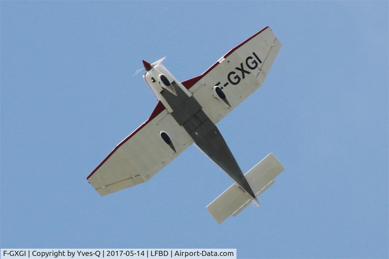 F-GXGI, Robin DR-400-180 Regent Regent C/N 2520, Robin DR-400-180, On final rwy 23, Bordeaux-Mérignac airport (LFBD-BOD)