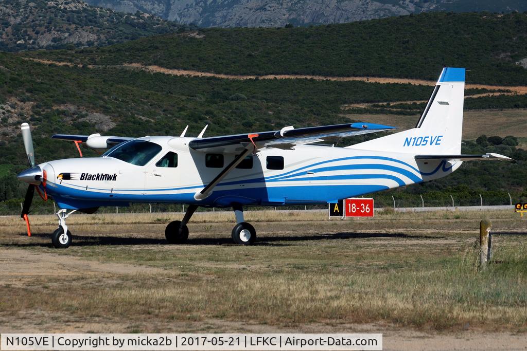 N105VE, 1998 Cessna 208B Grand Caravan C/N 208B0680, Parked