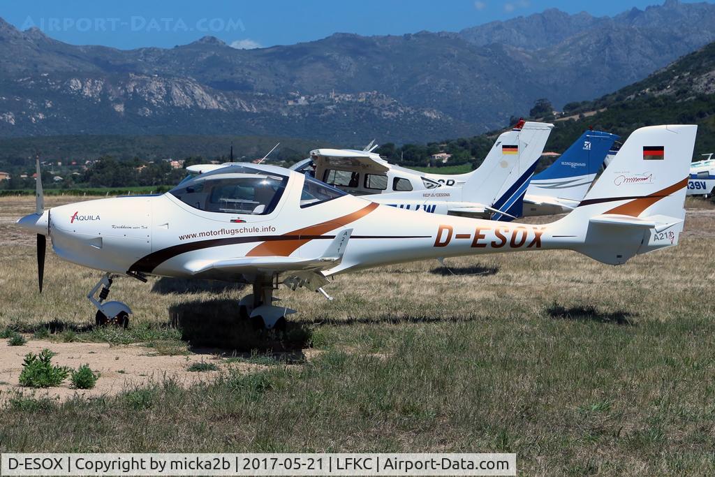 D-ESOX, 2014 Aquila A211 C/N AT01-317, Parked