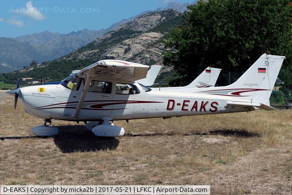 D-EAKS, 2006 Cessna 172S Skyhawk C/N 172S-10094, Parked. Crashed in Stuttgart (2 injured)