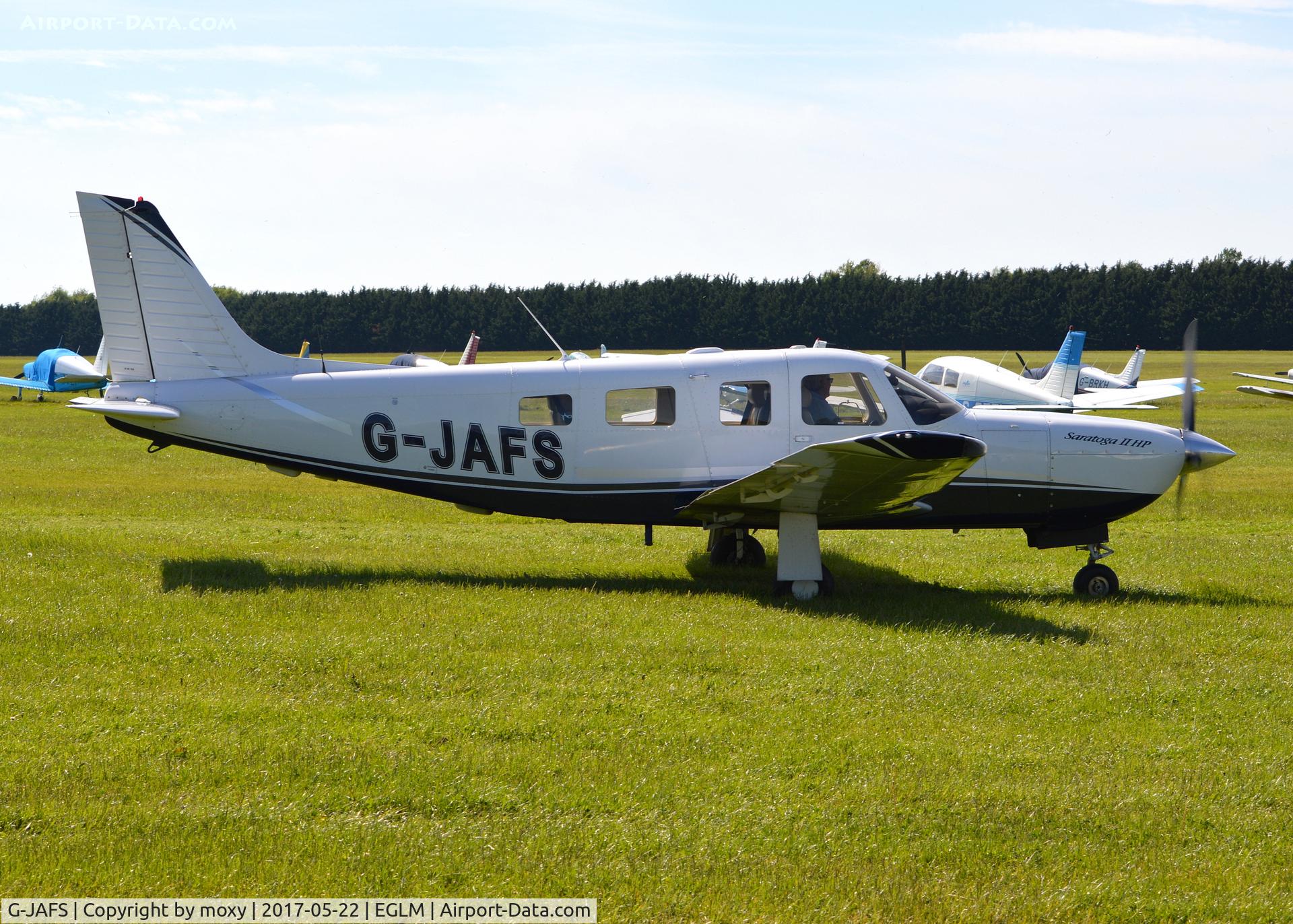G-JAFS, 2005 Piper PA-32R-301 Saratoga II HP C/N 3246235, Piper PA-32R-301 Saratoga II HP at White Waltham. Ex OY-OMG