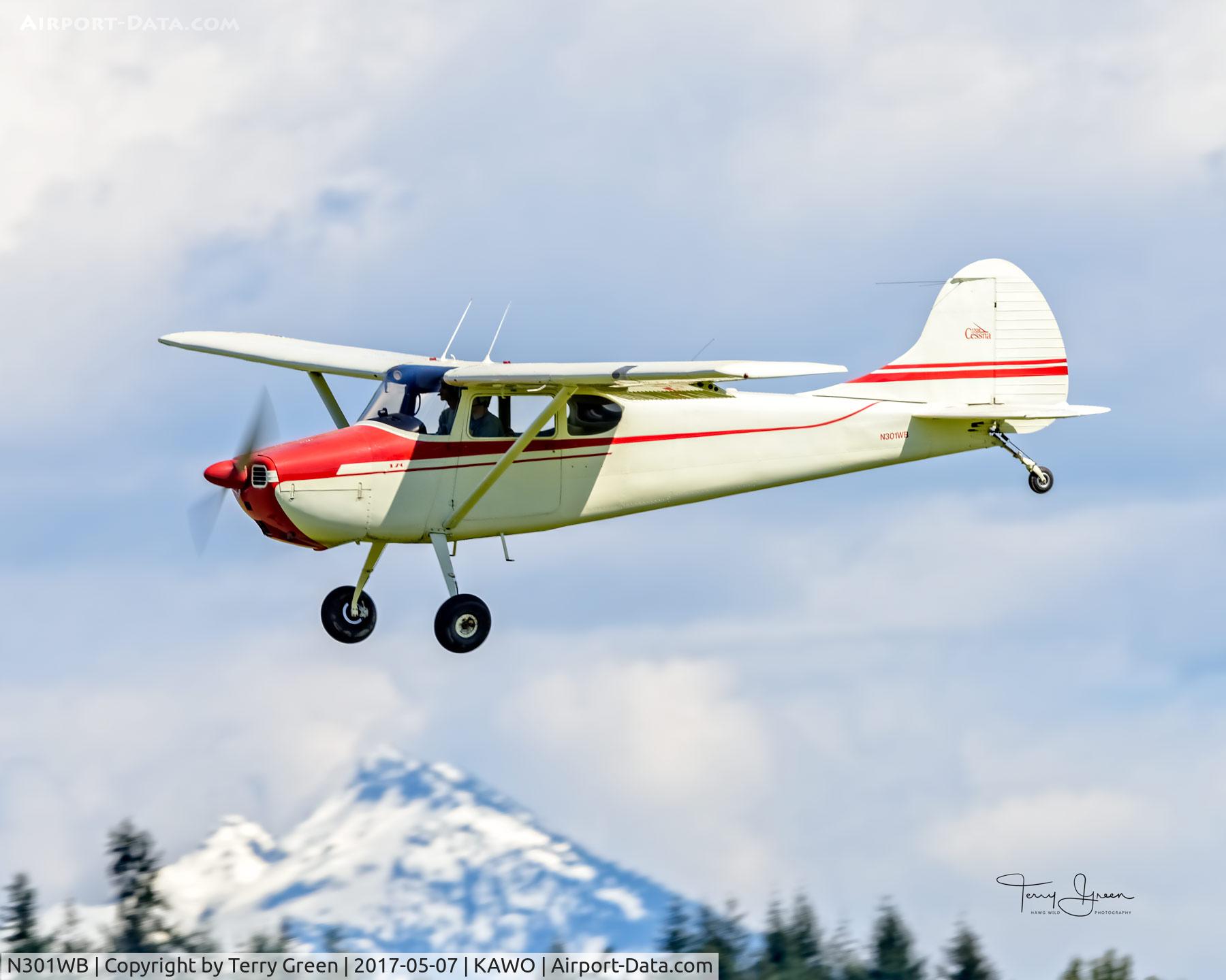 N301WB, Cessna 170B C/N 25343, KAWO