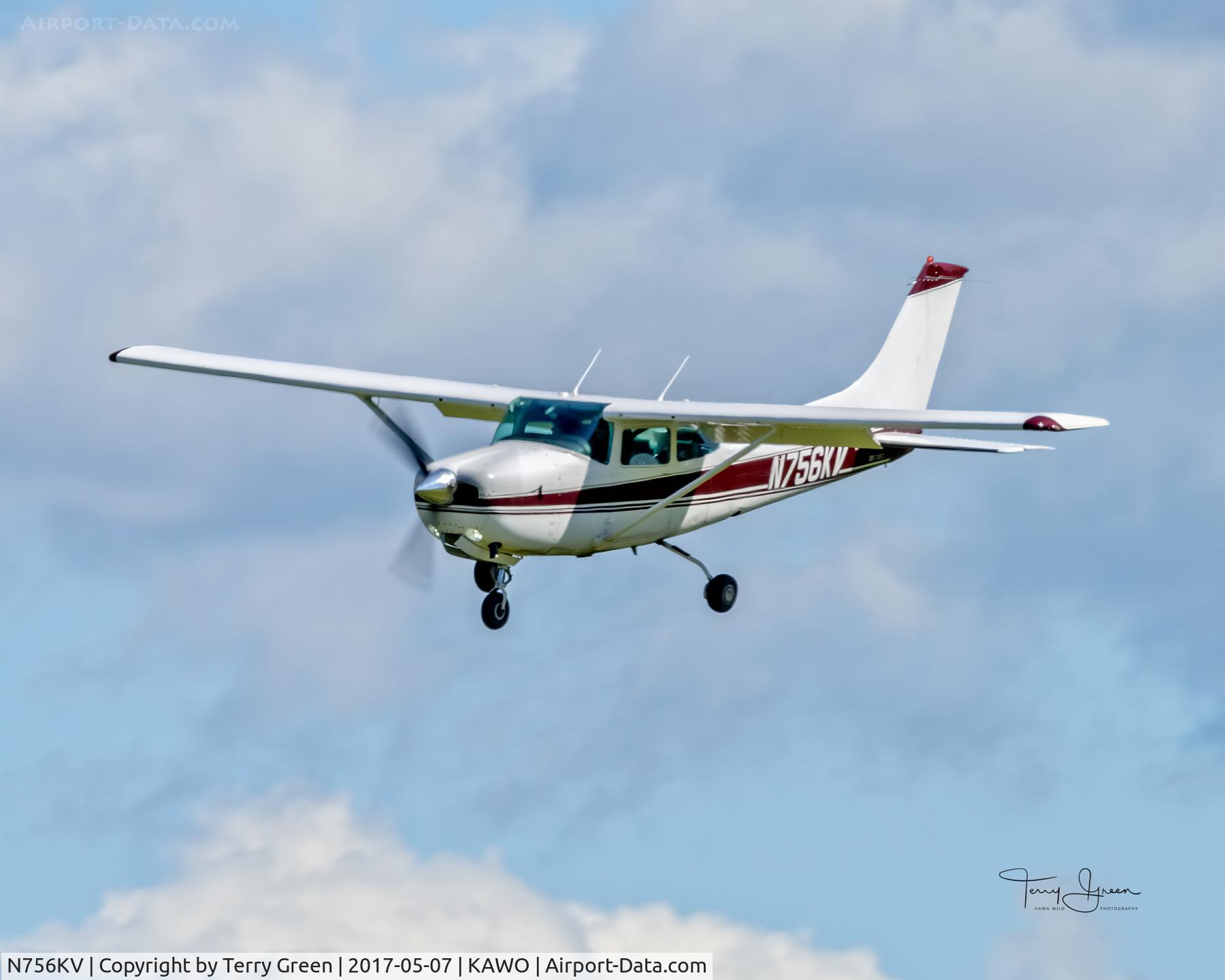 N756KV, 1979 Cessna TR182 Turbo Skylane RG C/N R18201097, KAWO