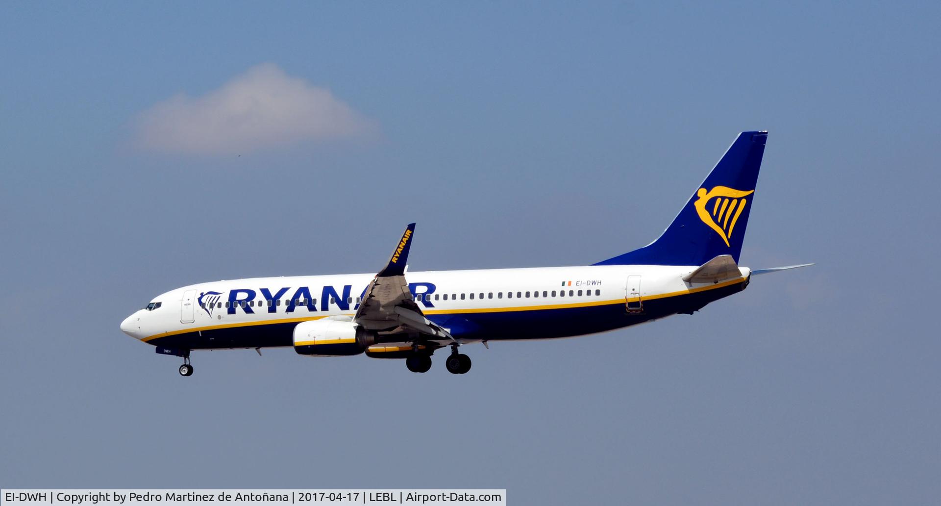 EI-DWH, 2007 Boeing 737-8AS C/N 33637, El Prat  -  Barcelona  -  España