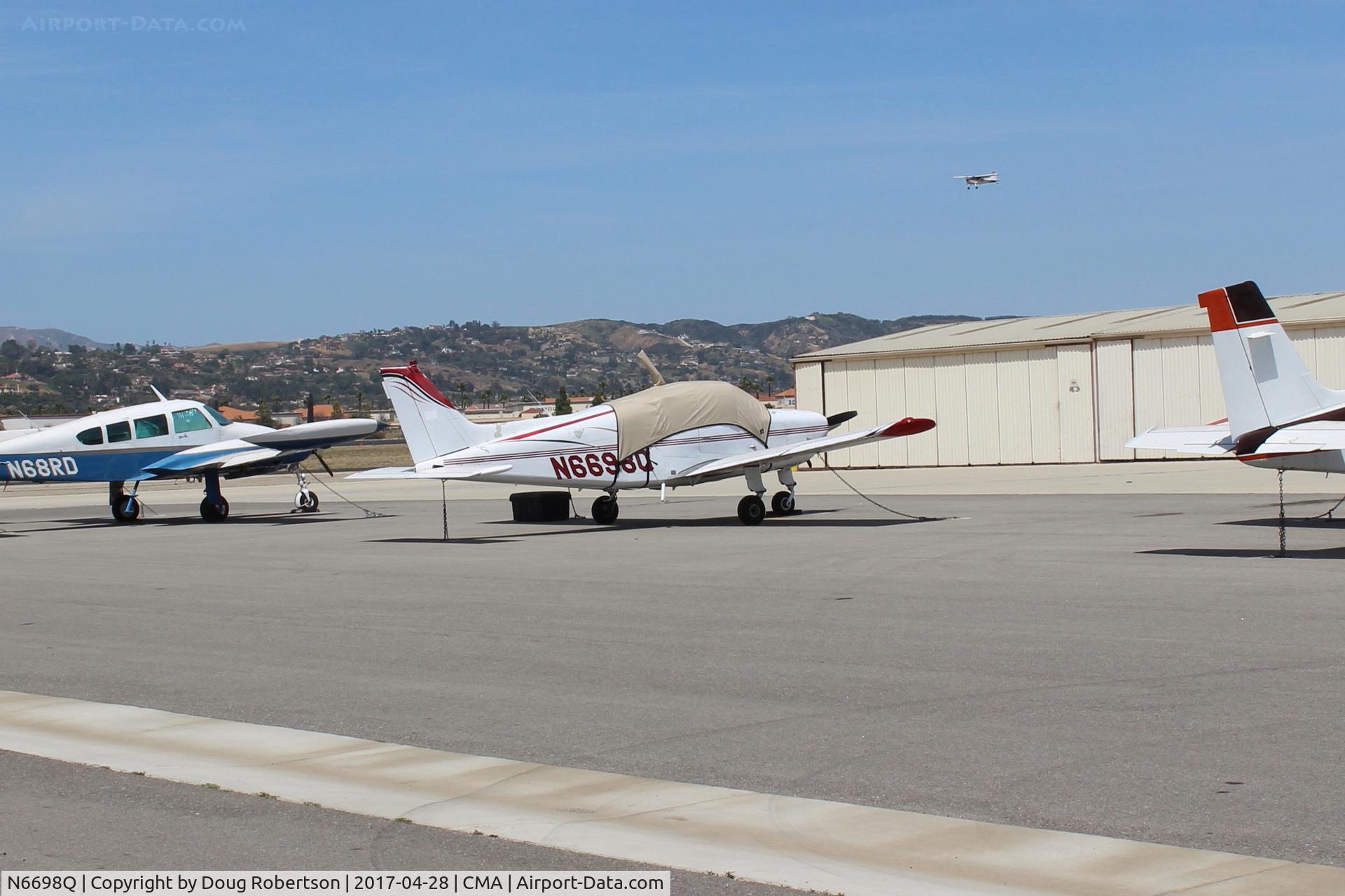 N6698Q, 1983 Beech C23 Sundowner 180 Sundowner 180 C/N M-2391, 1983 Beech C23 SUNDOWNER 180, Lycoming O&VO-360 180 Hp