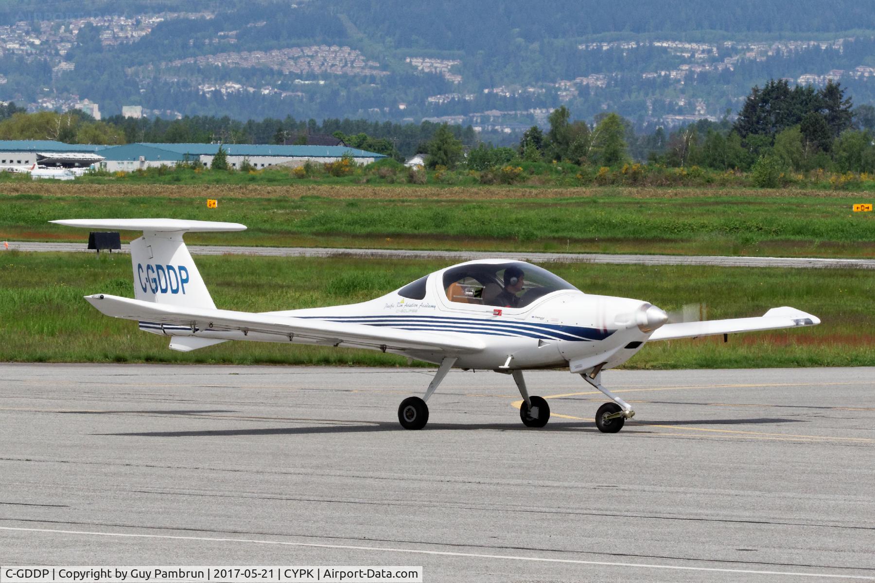 C-GDDP, 2005 Diamond DA-20-C1 Eclipse C/N C0328, Moving to the run-up area