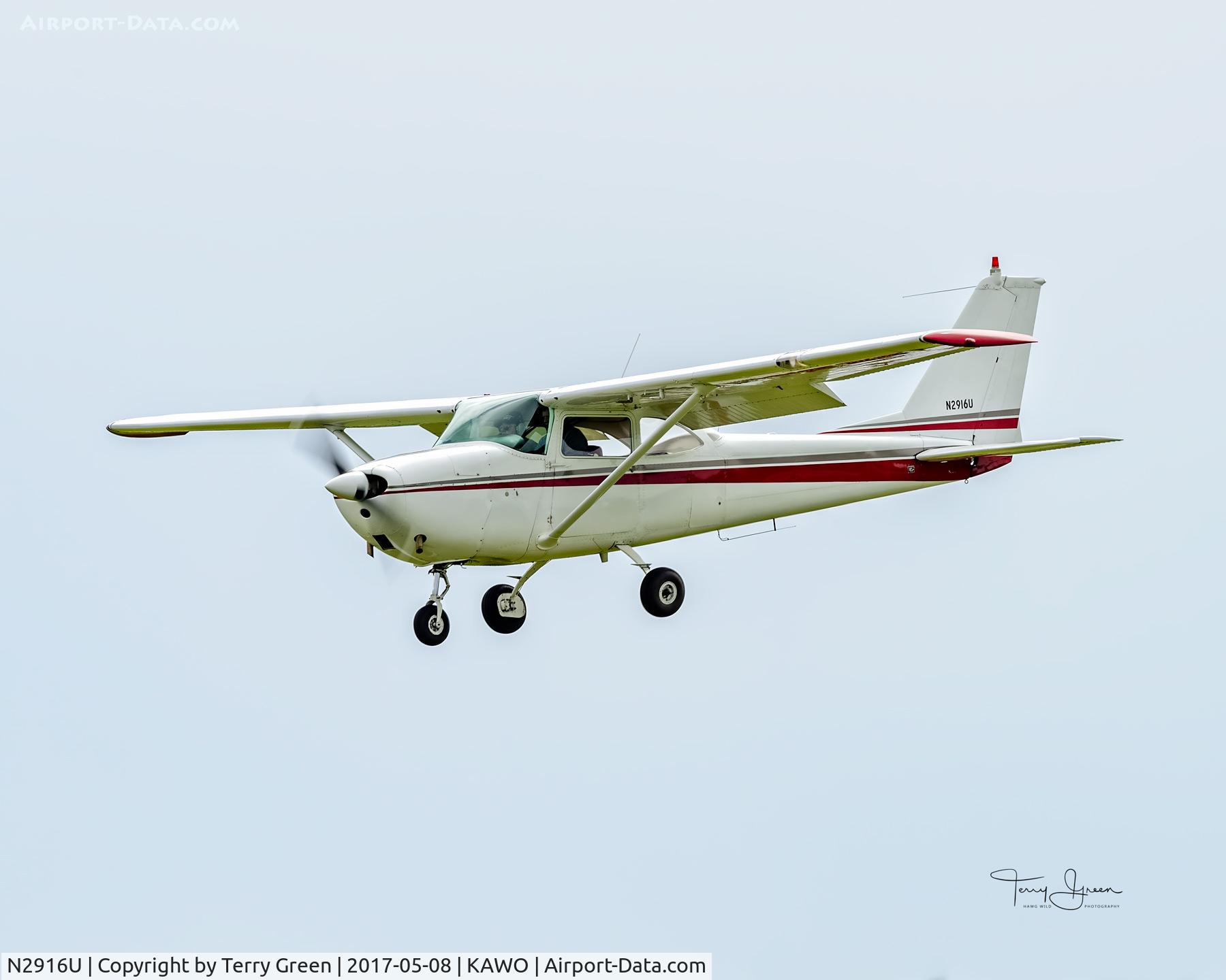N2916U, 1963 Cessna 172D C/N 17250516, KAWO
