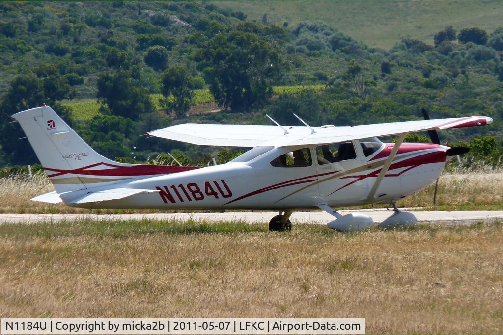 N1184U, 2007 Cessna T182T Turbo Skylane C/N T18208697, Parked