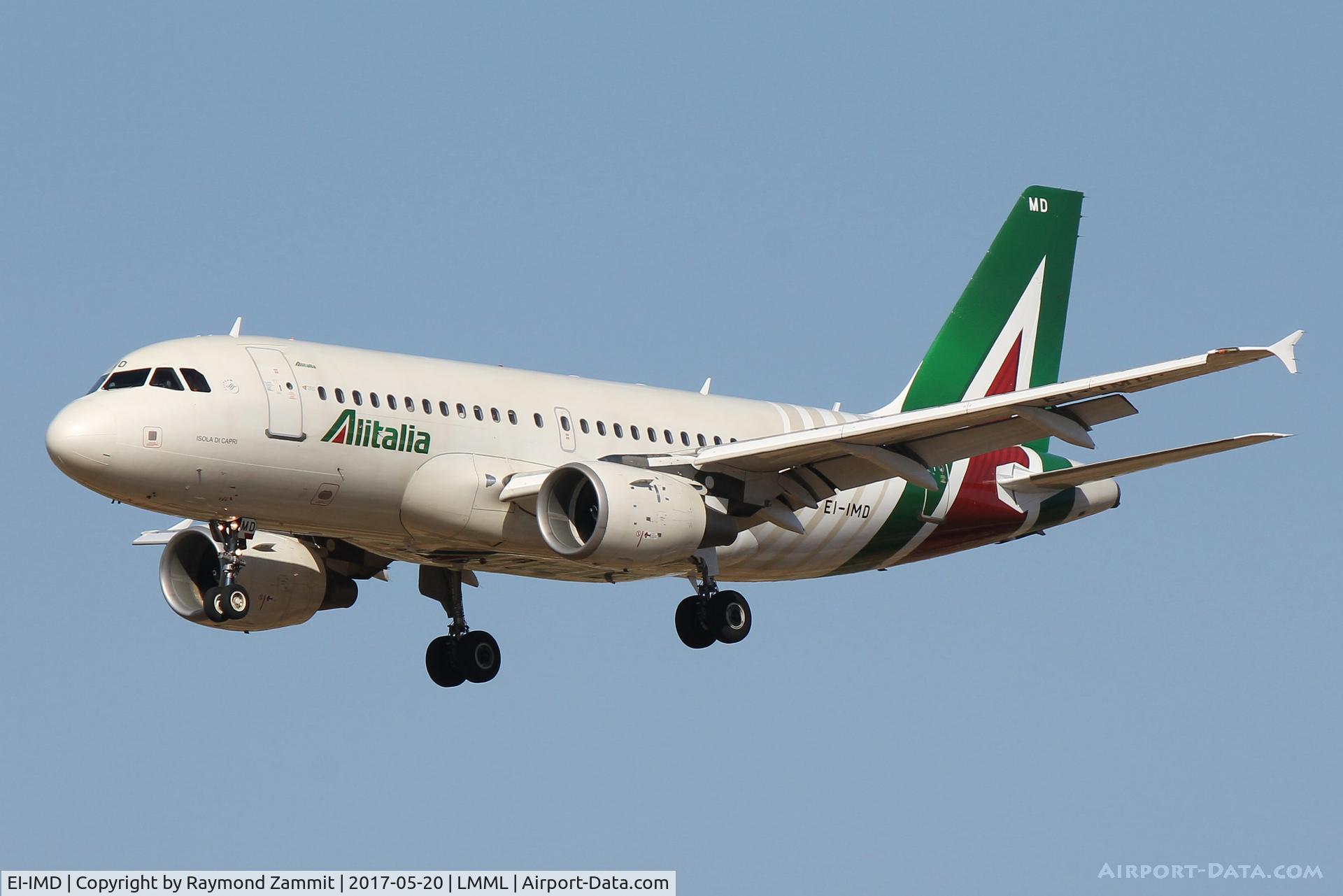 EI-IMD, 2003 Airbus A319-112 C/N 2074, A319 EI-IMD Alitalia