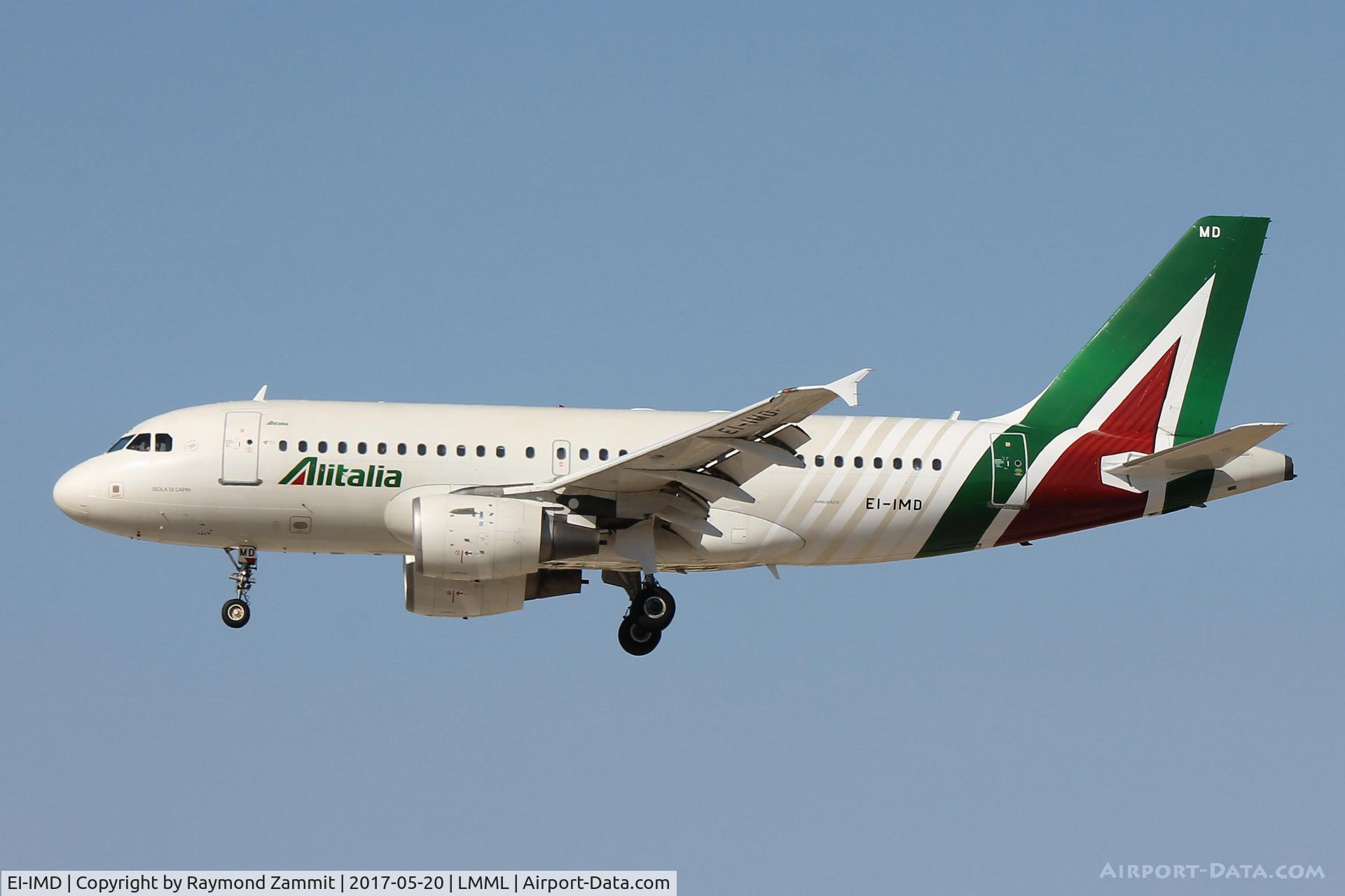 EI-IMD, 2003 Airbus A319-112 C/N 2074, A319 EI-IMD Alitalia