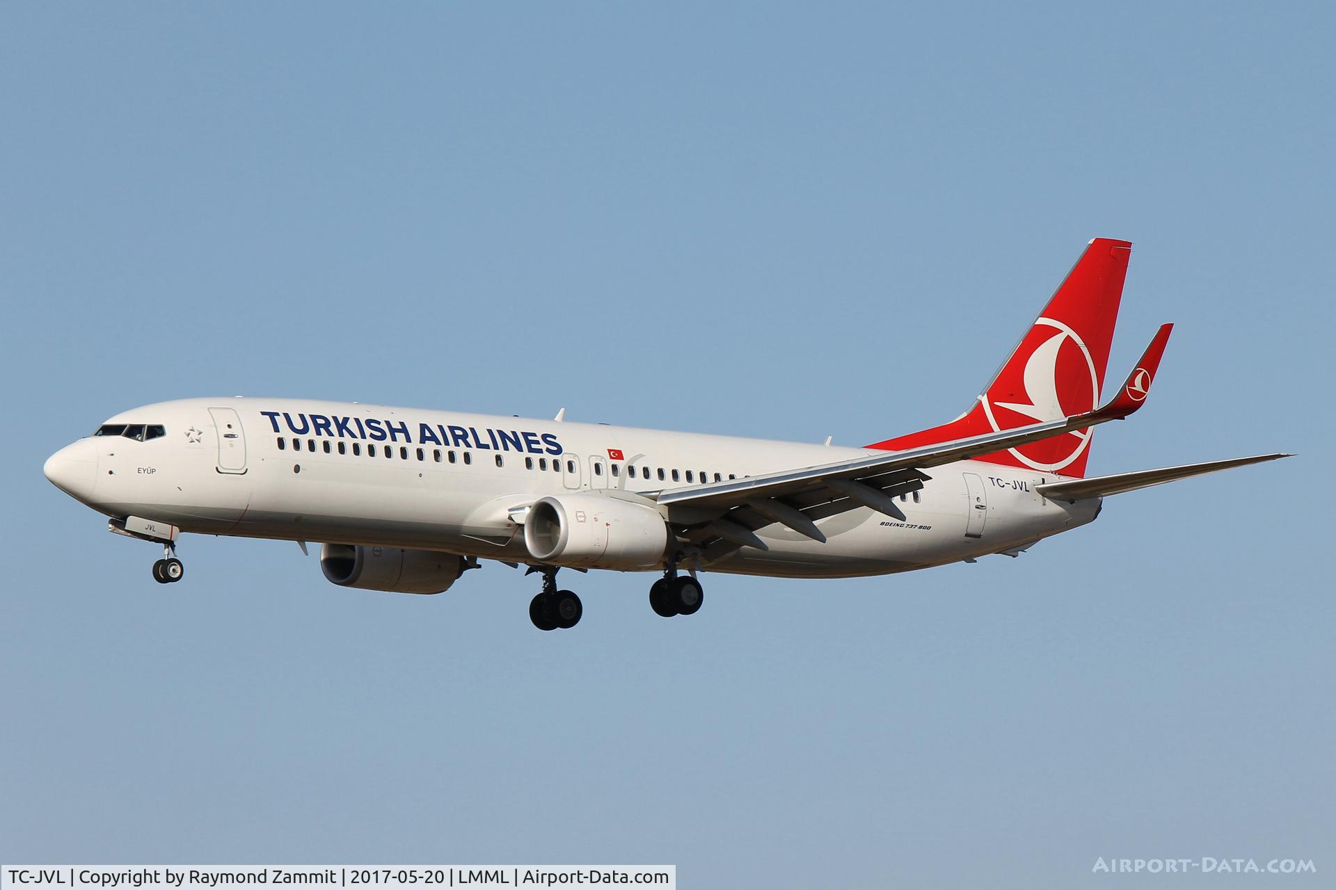 TC-JVL, 2016 Boeing 737-8F2 C/N 60017, B737-800 TC-JVL Turkish Airlines