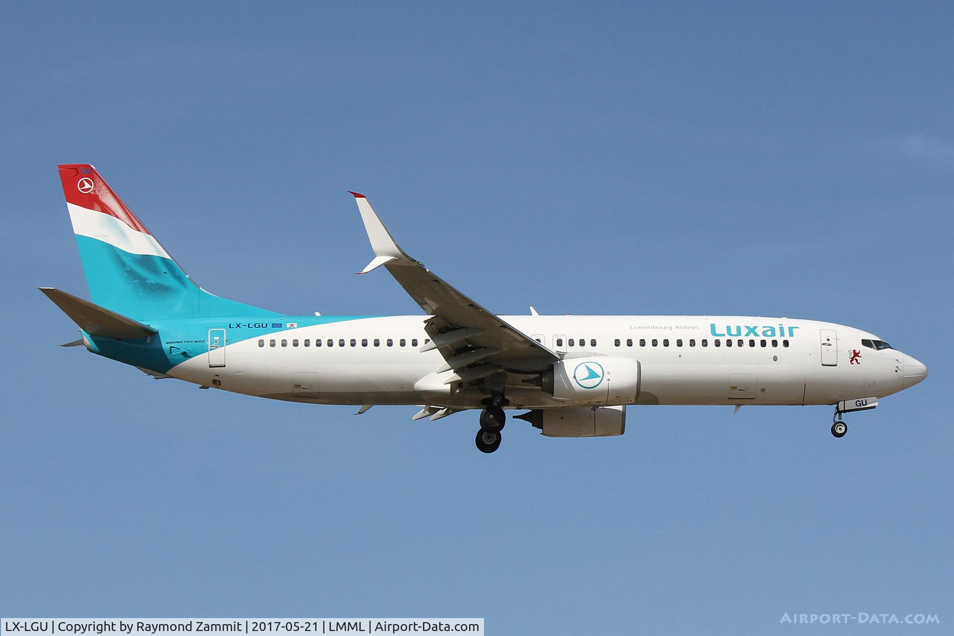 LX-LGU, 2012 Boeing 737-8C9 C/N 41047, B737-800 LX-LGU Luxair