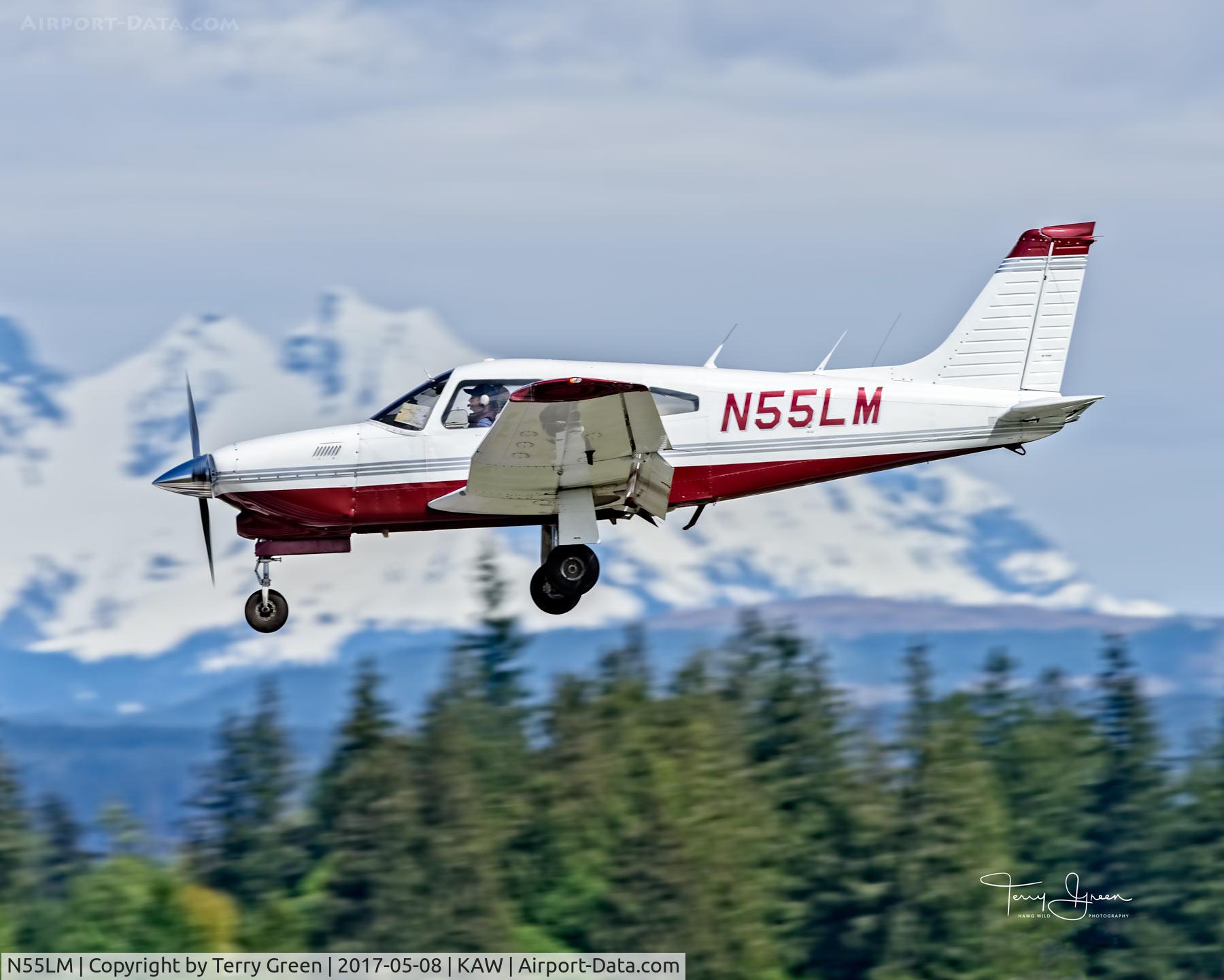 N55LM, Piper PA-28R-201T Cherokee Arrow III C/N 28R-7703258, KAWO