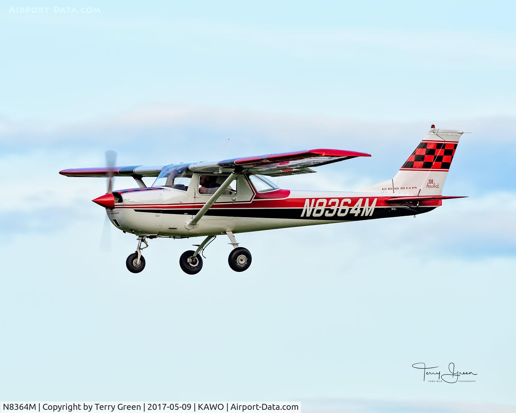 N8364M, 1969 Cessna A150K Aerobat C/N A15000064, KAWO