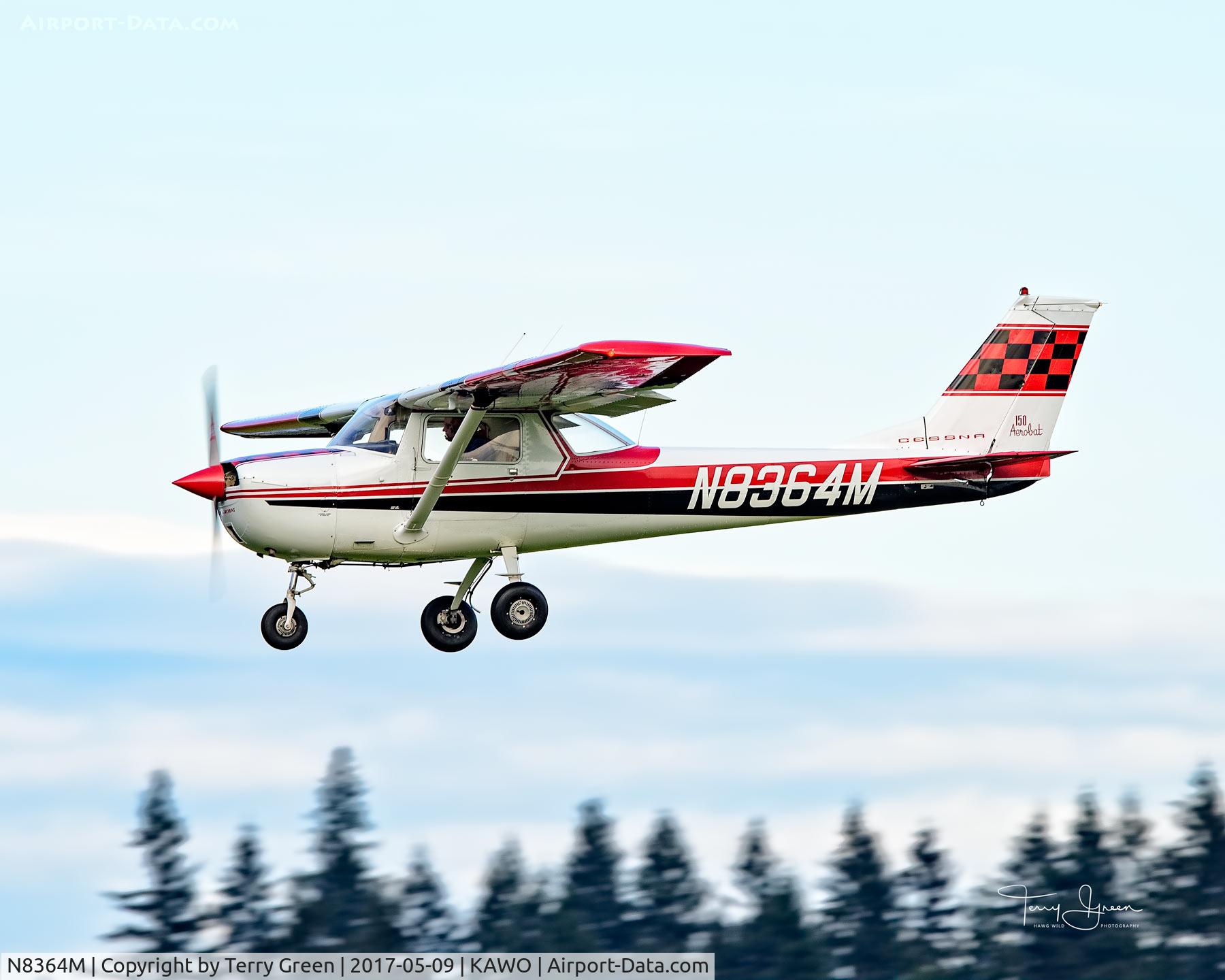 N8364M, 1969 Cessna A150K Aerobat C/N A15000064, KAWO