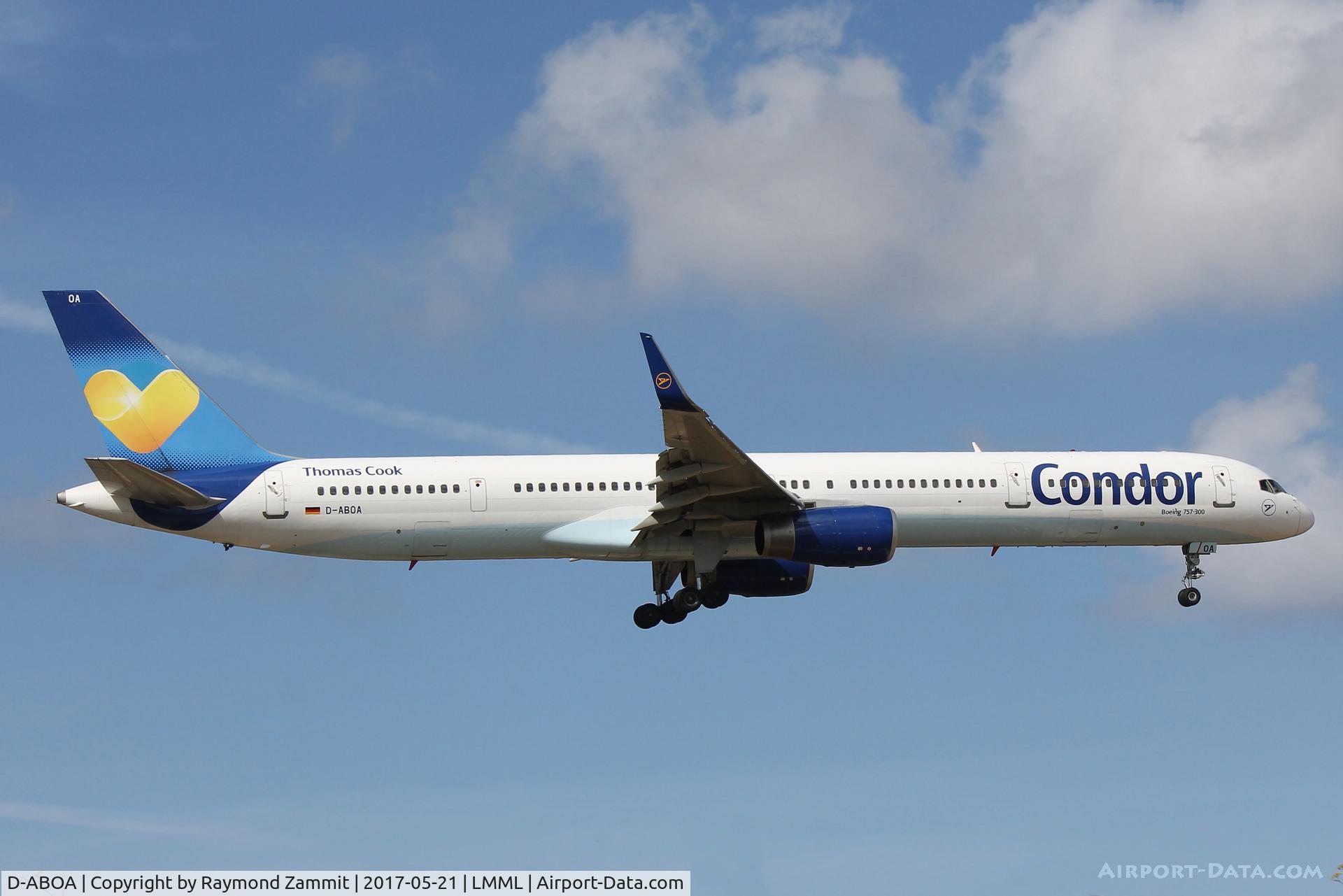 D-ABOA, 1998 Boeing 757-330 C/N 29016, B757 D-ABOA Condor