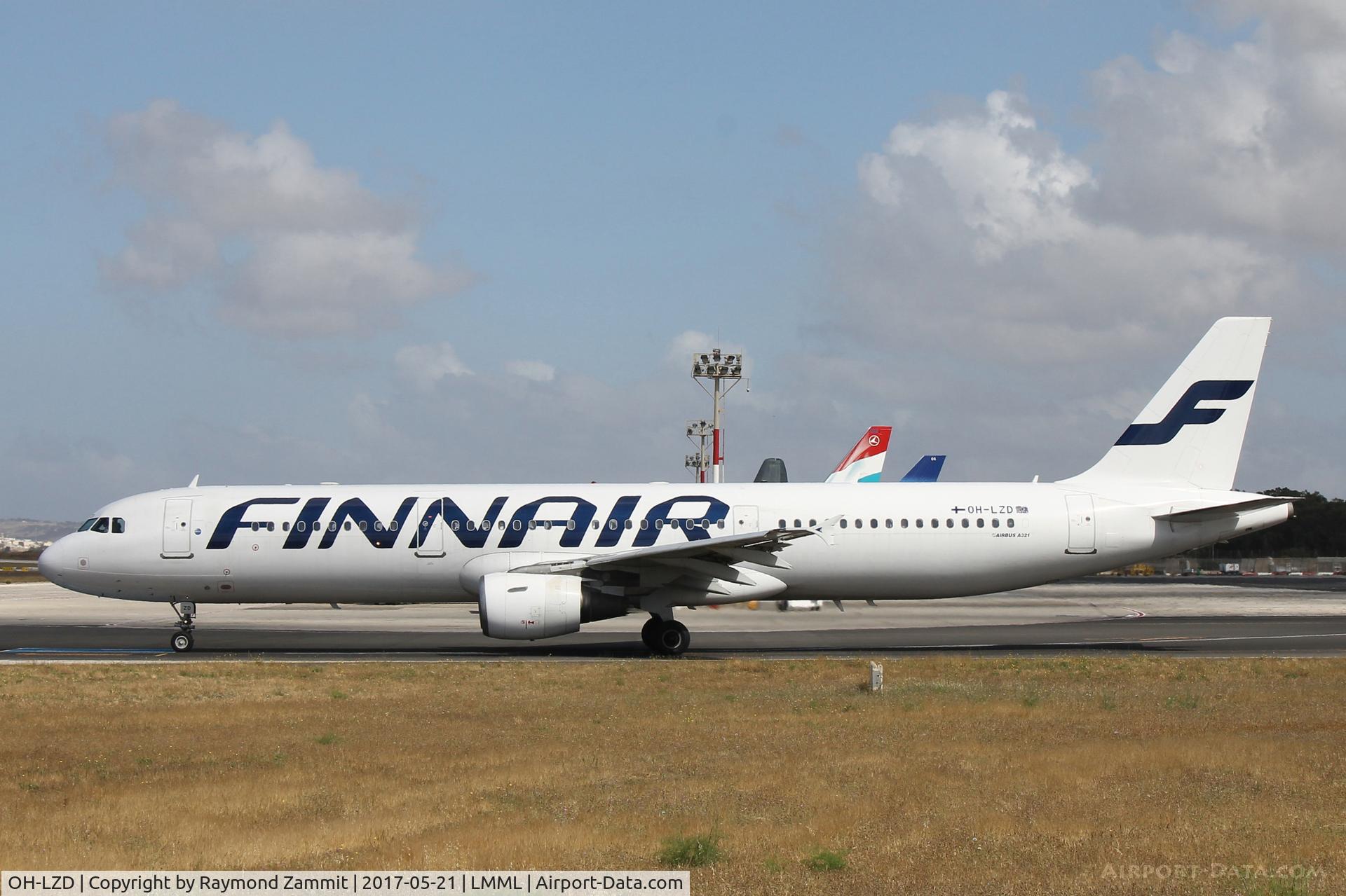 OH-LZD, 2000 Airbus A321-211 C/N 1241, A321 OH-LZD Finnair