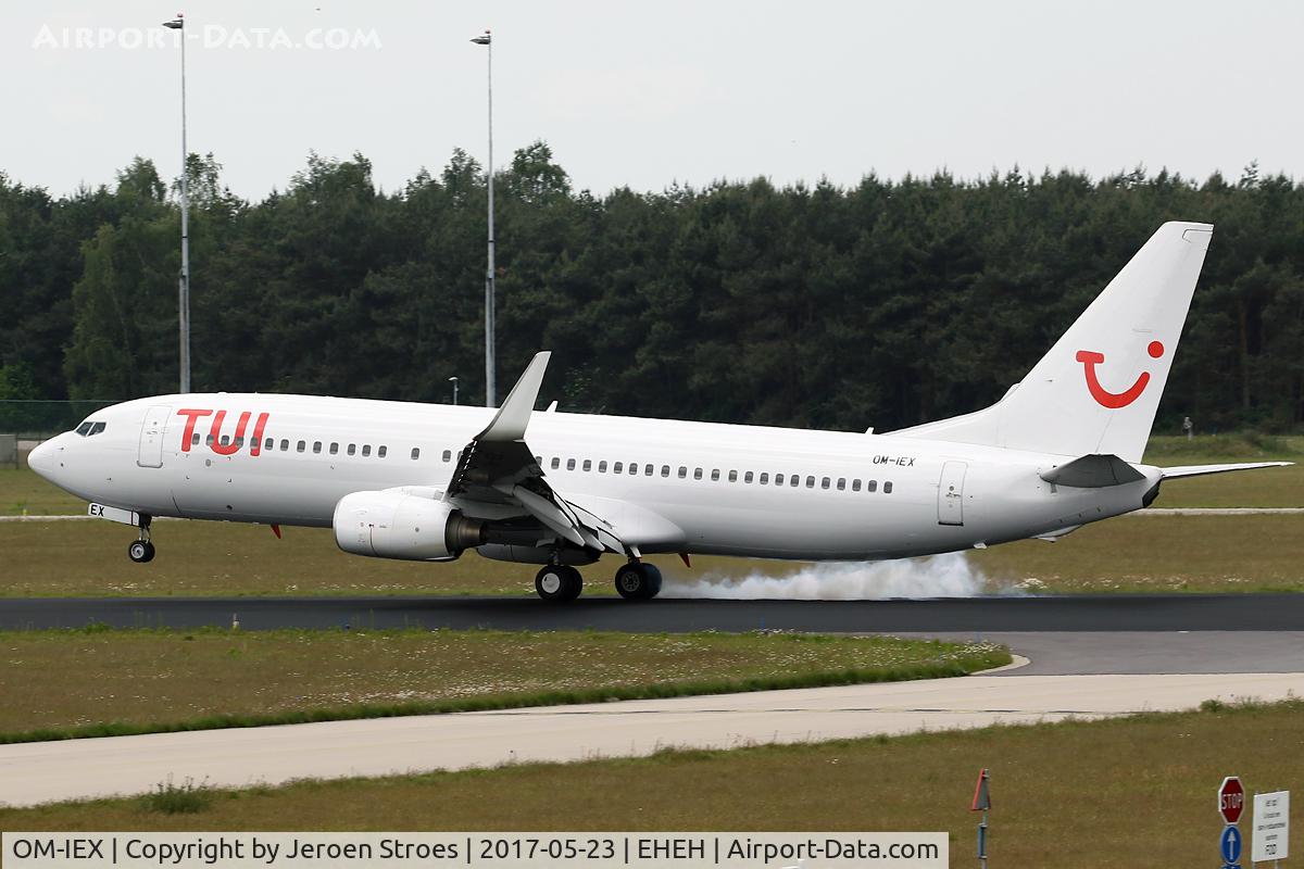 OM-IEX, 2004 Boeing 737-8BK C/N 33016, eindhoven