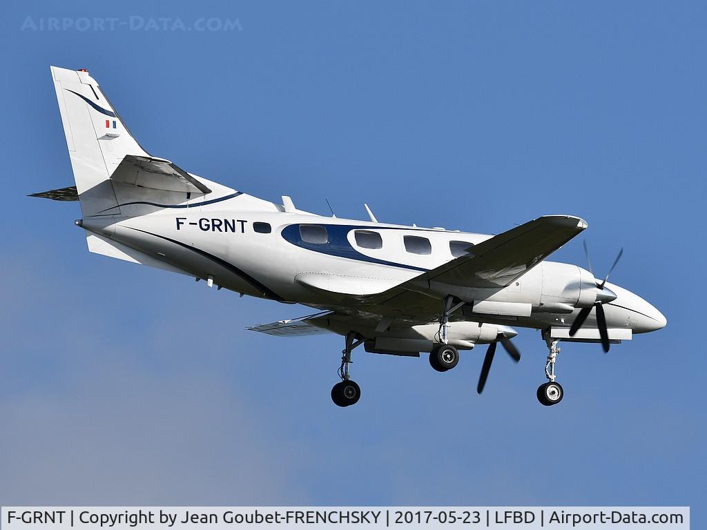 F-GRNT, 1979 Swearingen SA-226T(B) Merlin IIIB C/N T-312, AIRLEC 421 landing runway 23 from San Sebastian (EAS)
