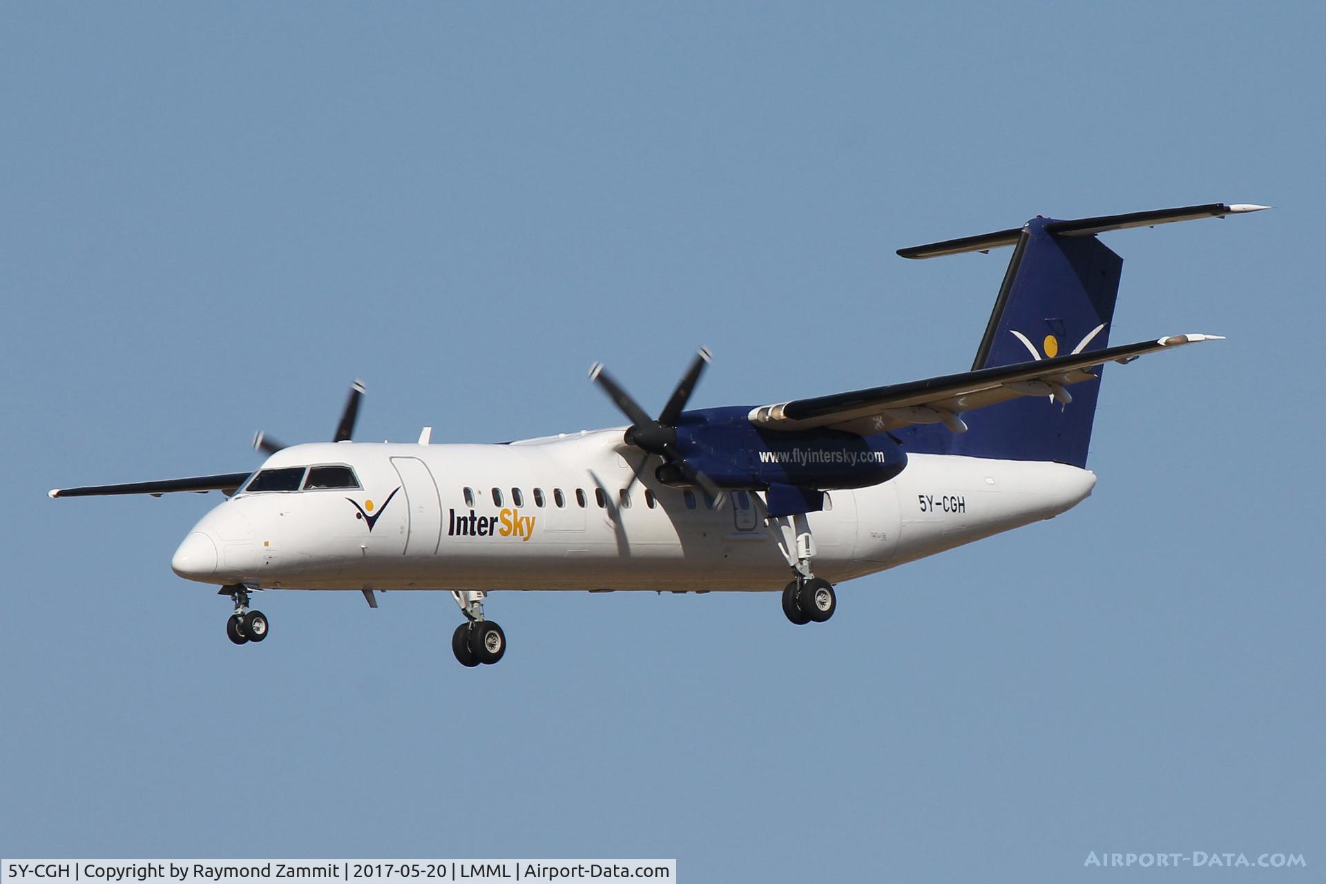 5Y-CGH, 1998 De Havilland Canada DHC-8-314Q Dash 8 C/N 525, De Havilland Canada DHC-8 5Y-CGH InterSky