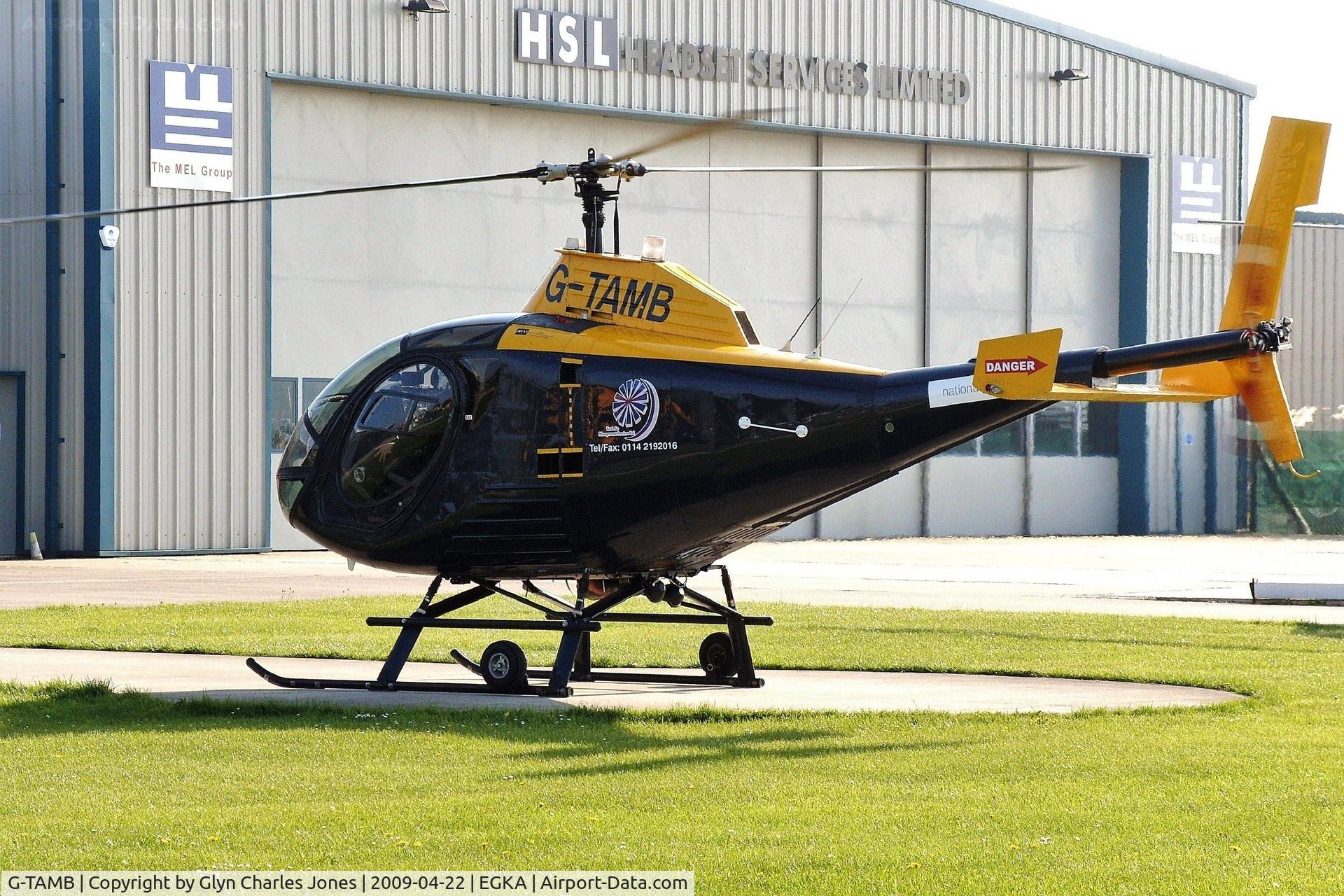 G-TAMB, 2004 Schweizer 269D C/N 0052A, Owned by Total Air Management Services Ltd.