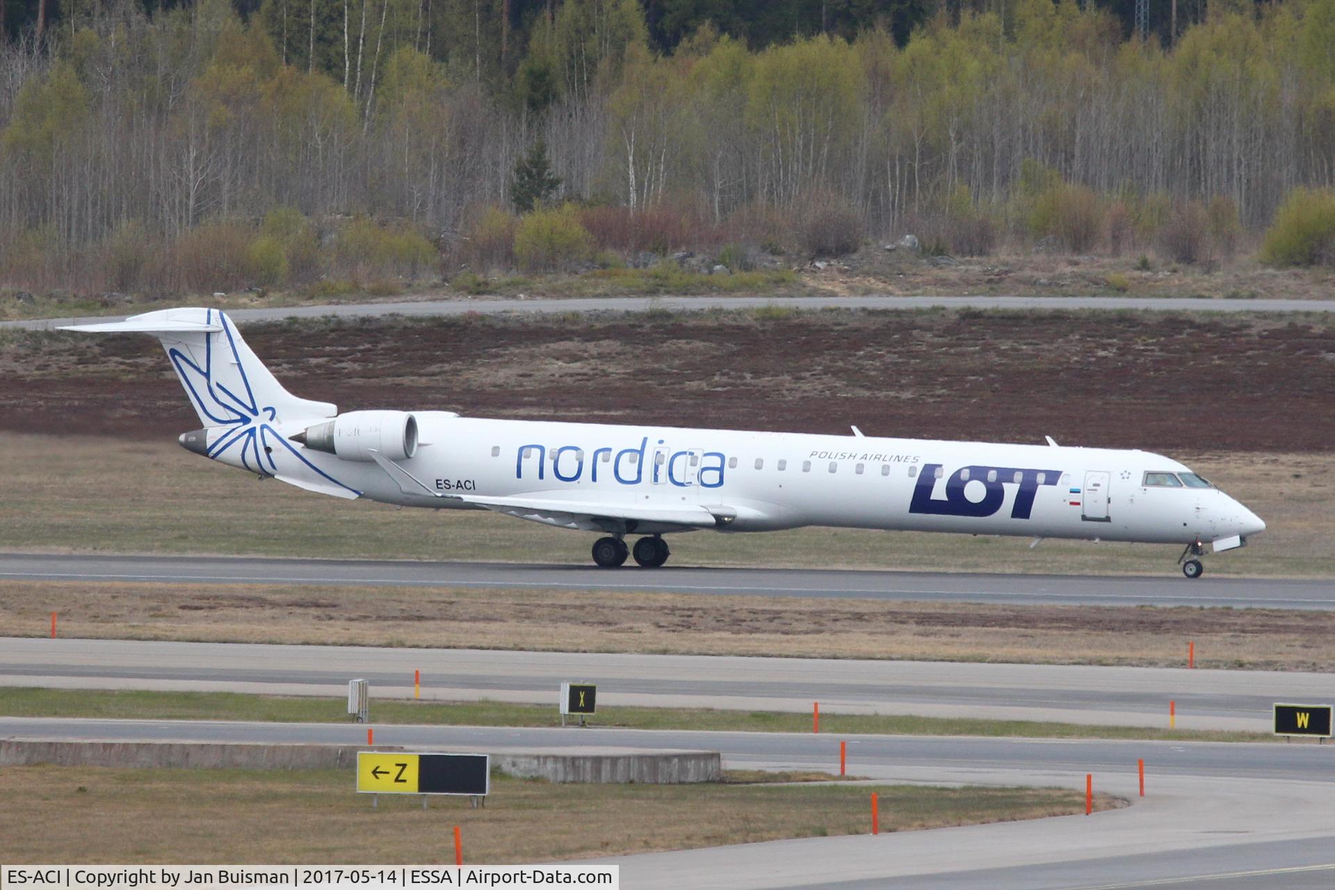 ES-ACI, 2006 Bombardier CRJ-900 (CL-600-2D24) C/N 15074, LOT, leased from Nordica