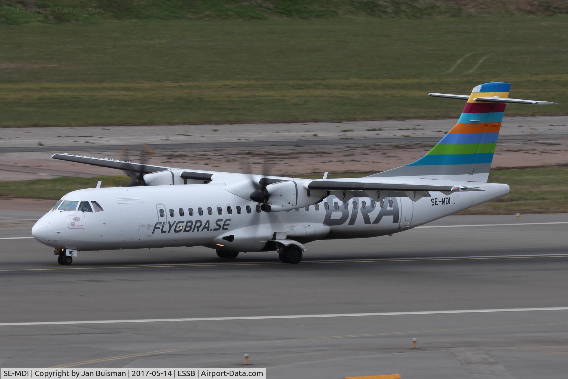 SE-MDI, 2010 ATR 72-212A C/N 930, Braathens Regional new colours