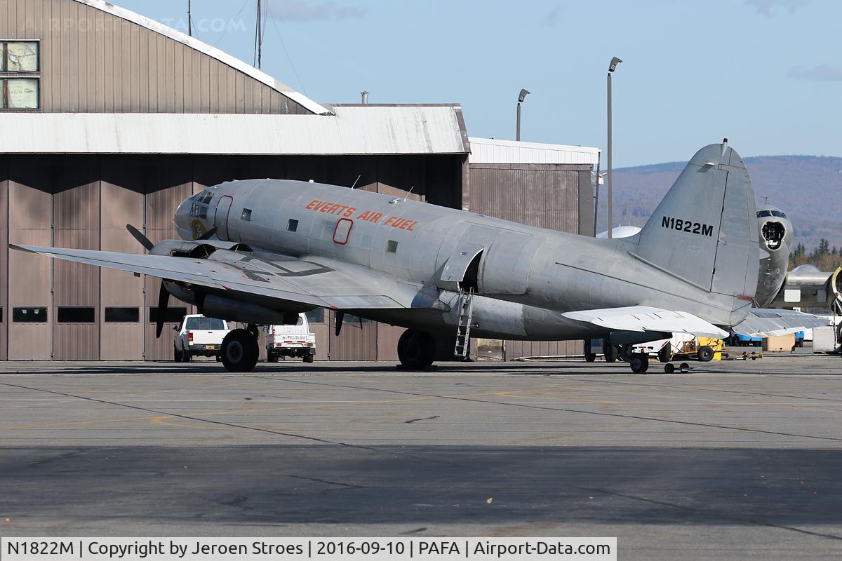 N1822M, 1945 Curtiss Wright C-46F-1CU C/N 22521, pafa