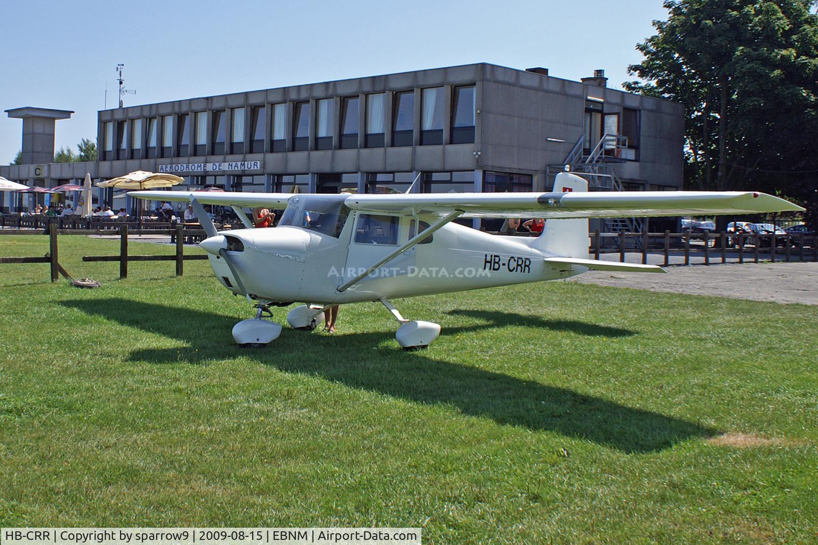 HB-CRR, 1962 Cessna 150B C/N 15059485, on the way to the Schaffen-Diest Fly-in