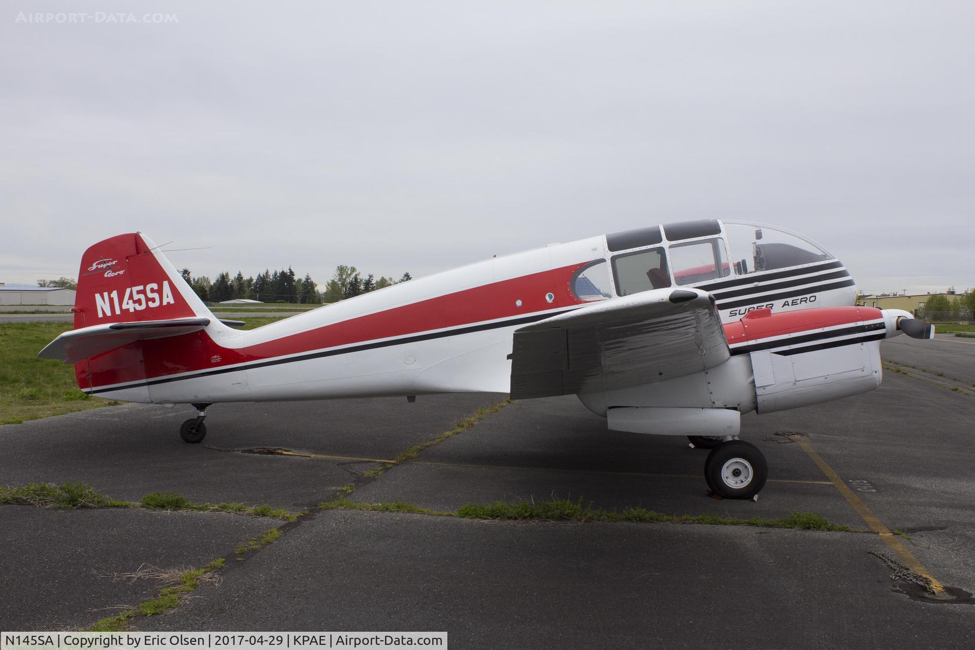 N145SA, 1955 Let Aero Ae-45S Super C/N 51186, 1955 Super Aero at Paine Field