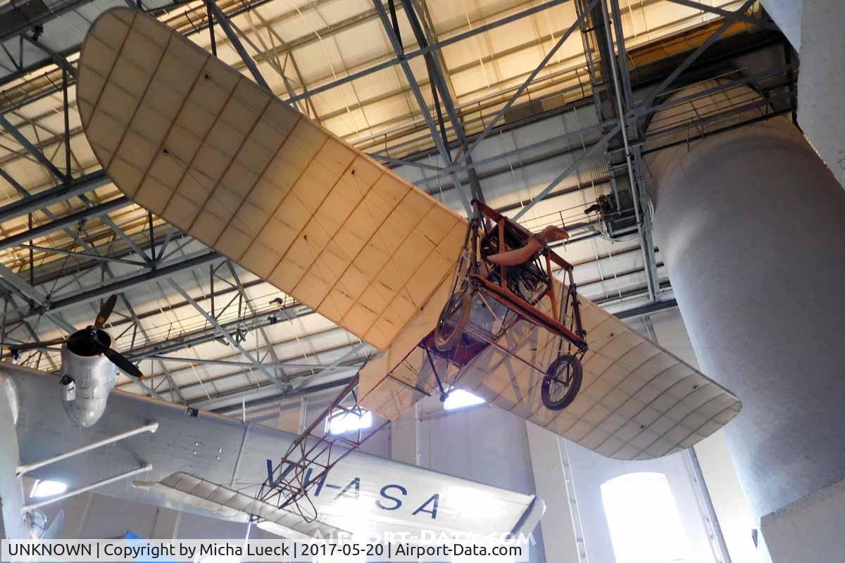 UNKNOWN, 1914 Bleriot Monoplane C/N Unknown, Bleriot Monoplane at the Powerhouse Museum in Sydney